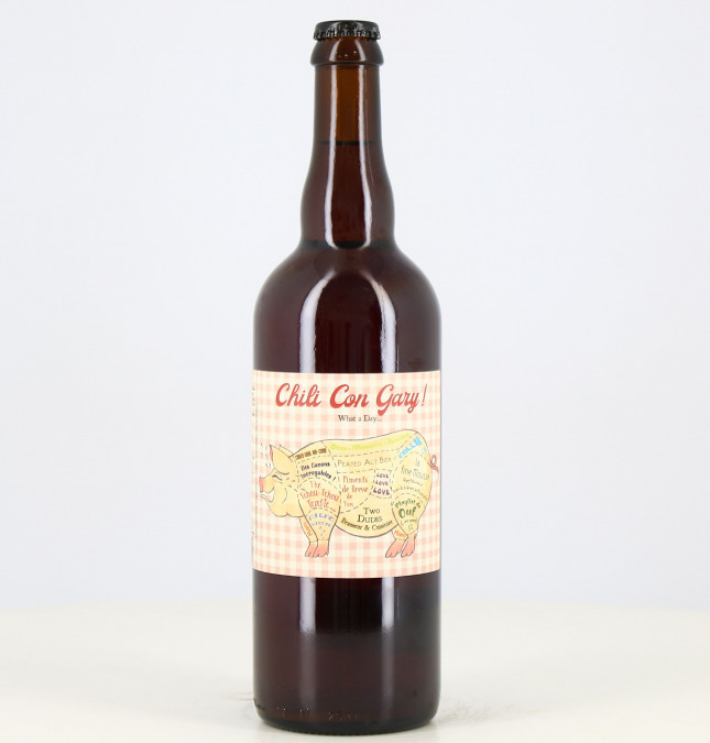 Chilicon Bernsteinbier Gary-Spicy Peated Altbier 5,5% Two Dudes 75cl Chilicon Bernsteinbier Gary-Spicy Peated Altbier 5,5% Two Dudes 75cl