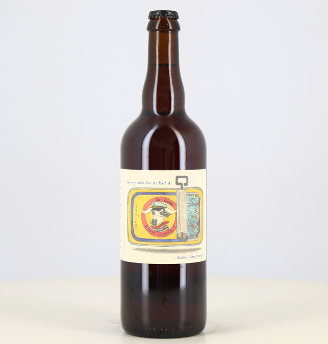 Triple Beer Les Sardines BA barrel Pouilly 8.5% Two Dudes 75cl 