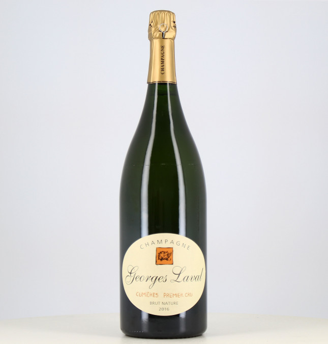 Jeroboam di Champagne 1er cru Cumieres brut nature Georges Laval 2016 Jeroboam di Champagne 1er cru Cumieres brut nature Georges Laval 2016