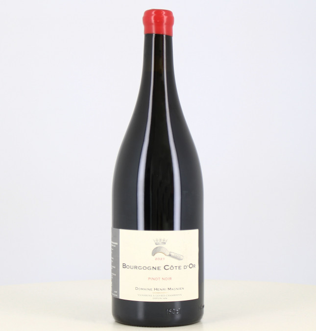 Magnum Rotwein Burgund Côte d'Or 2021 Henri Magnien 