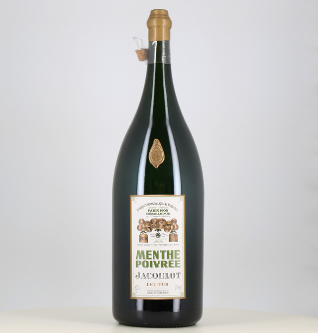 Mathusalem Liquore alla menta Jacoulot da 6 litri Mathusalem Liquore alla menta Jacoulot da 6 litri