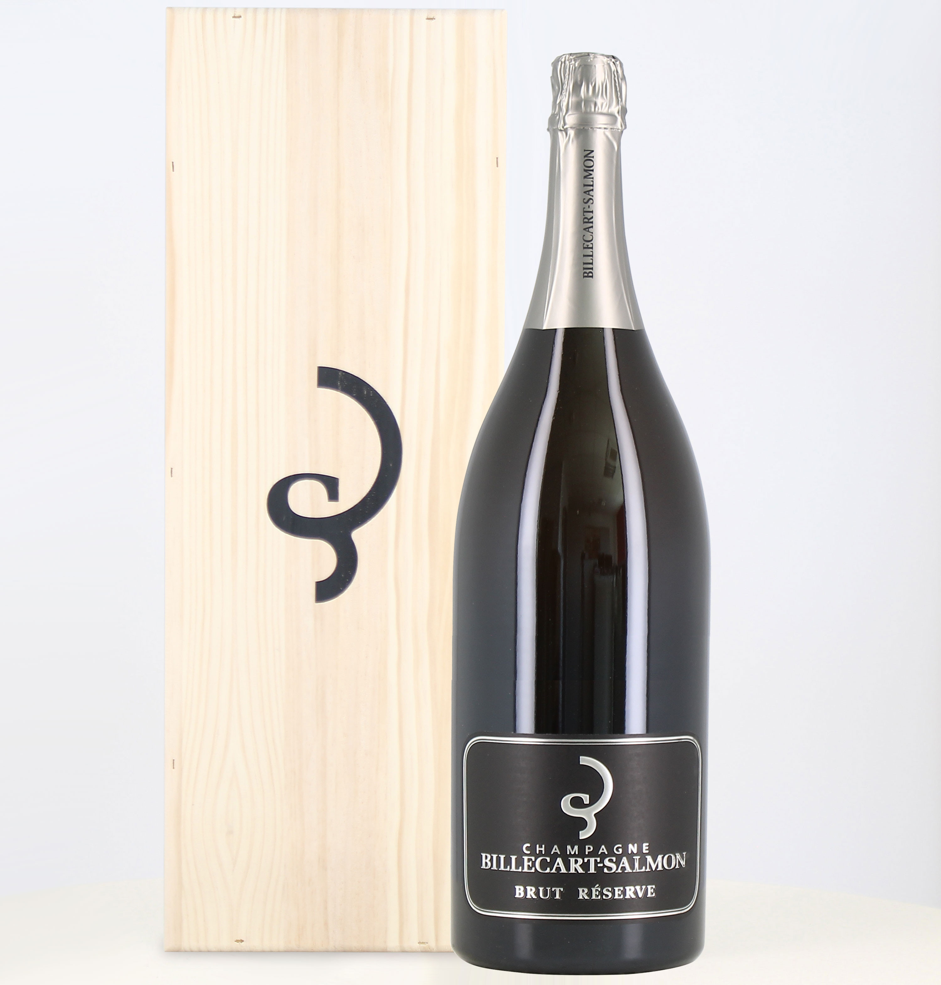 Nabuchodonosor Champagne Brut Réserve Billecart Salmon 15 LitresThis is a 15-liter bottle of Billecart Salmon Brut Réserve Cha 
