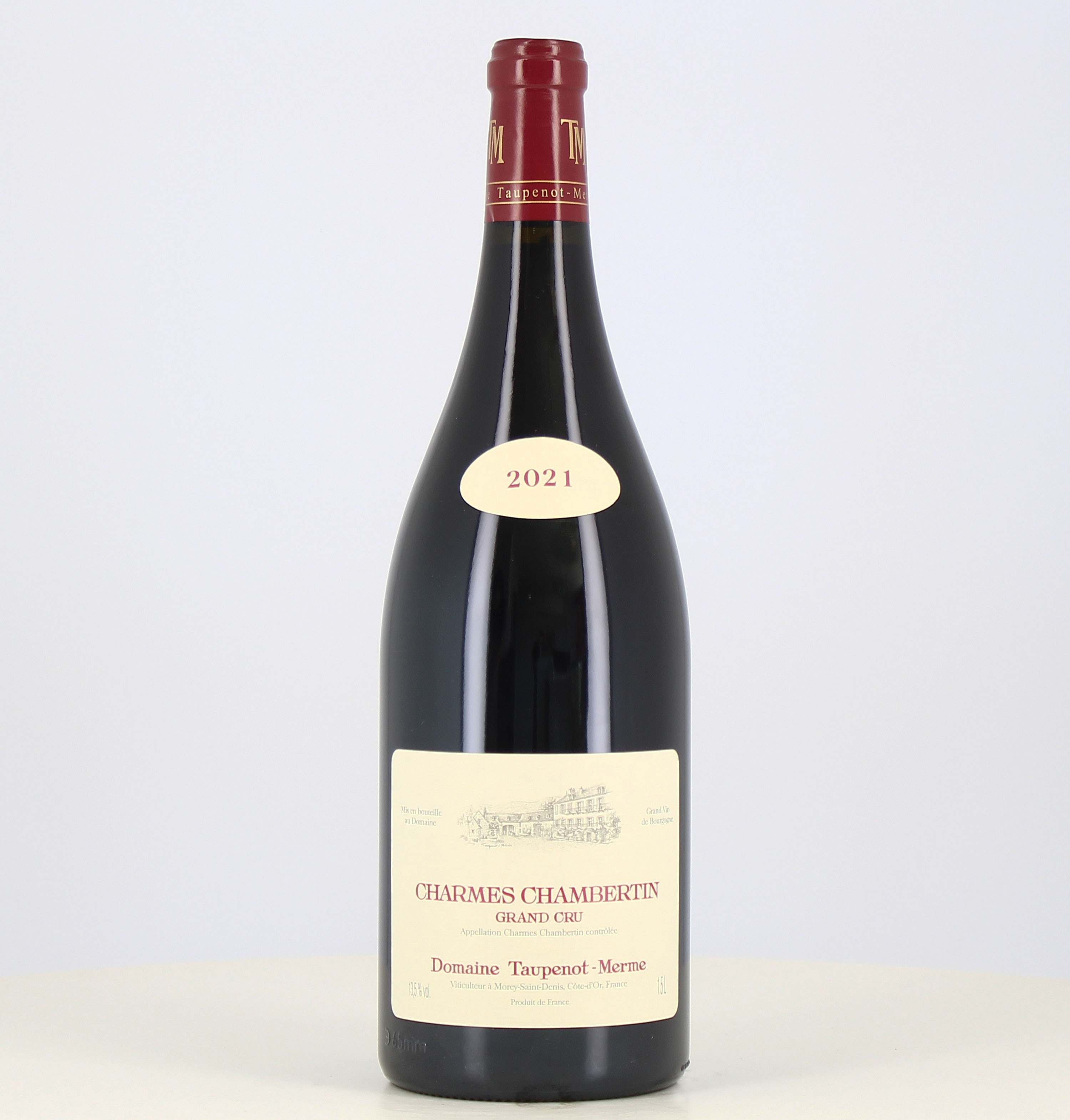 Magnum di vino rosso Charmes Chambertin Grand Cru 2021 Taupenot-Merne Magnum di vino rosso Charmes Chambertin Grand Cru 2021 Taupenot-Merne