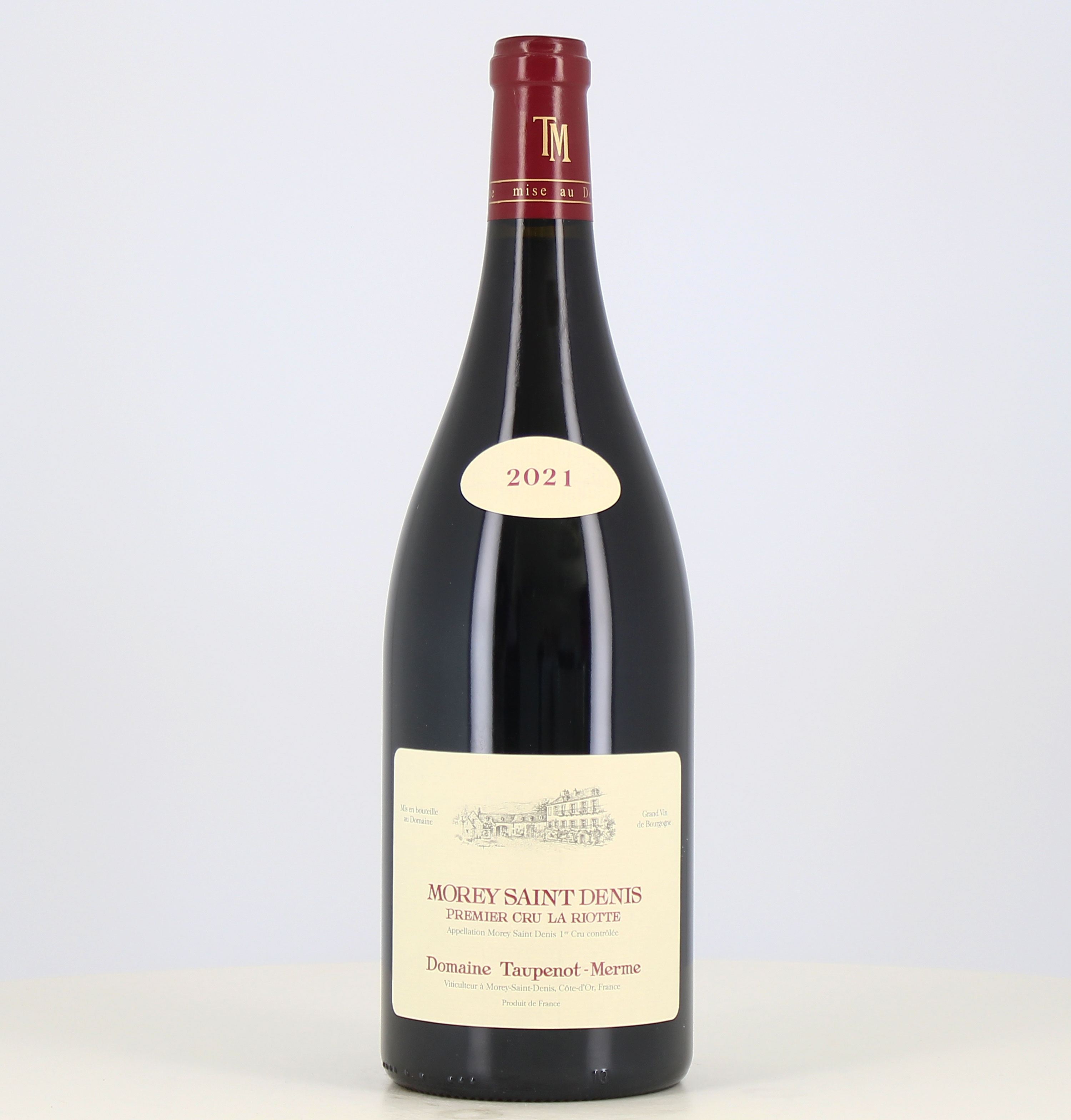 Magnum Rotwein Morey Saint Denis 1er Cru La Riottes 2021 Taupenot-Merme 