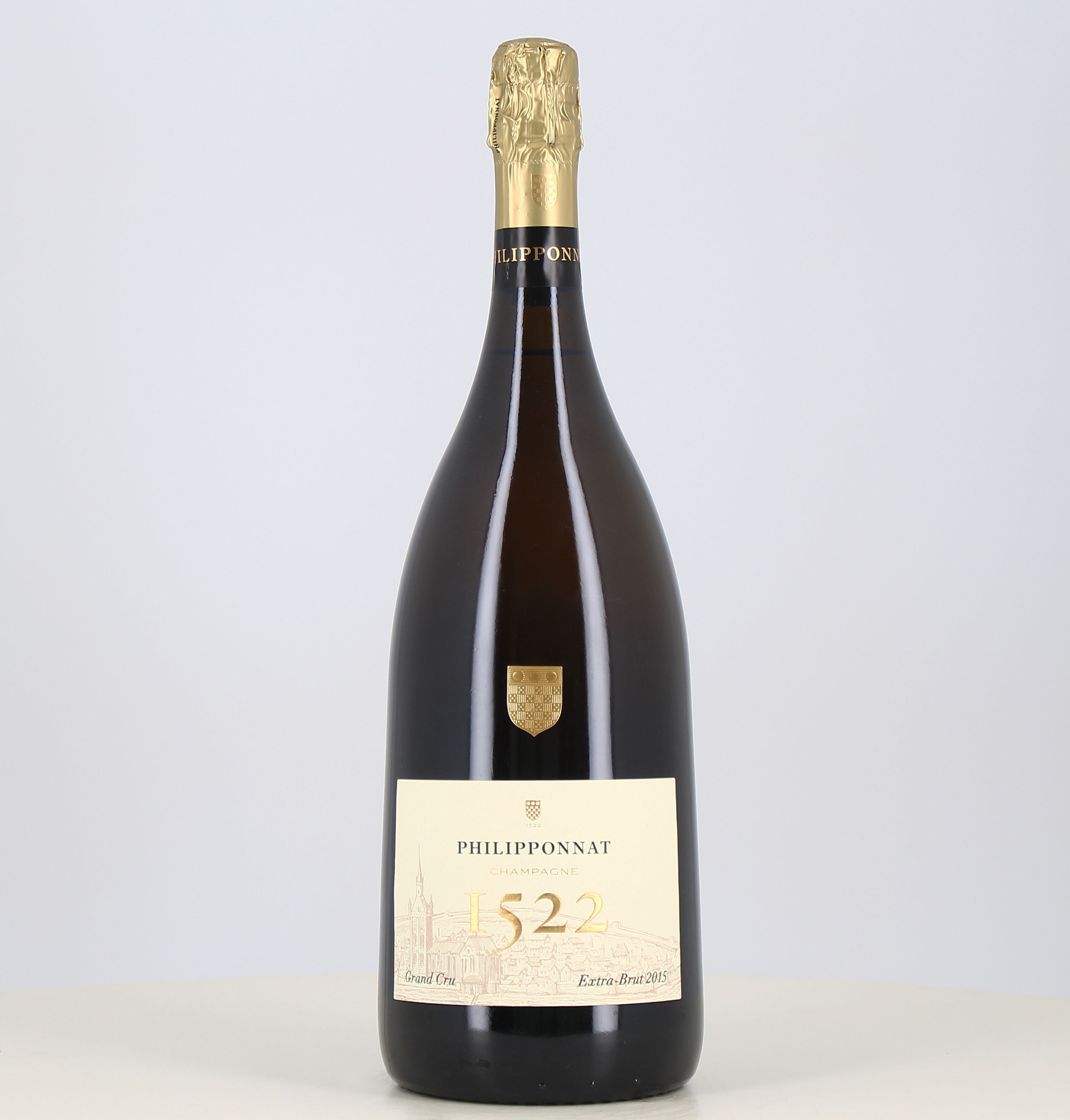 Magnum Champagne grand cru Cuvée 1522 Millesime Philipponnat 2015Magnum di Champagne grand cru Cuvée 1522 Millesime Philipponn 