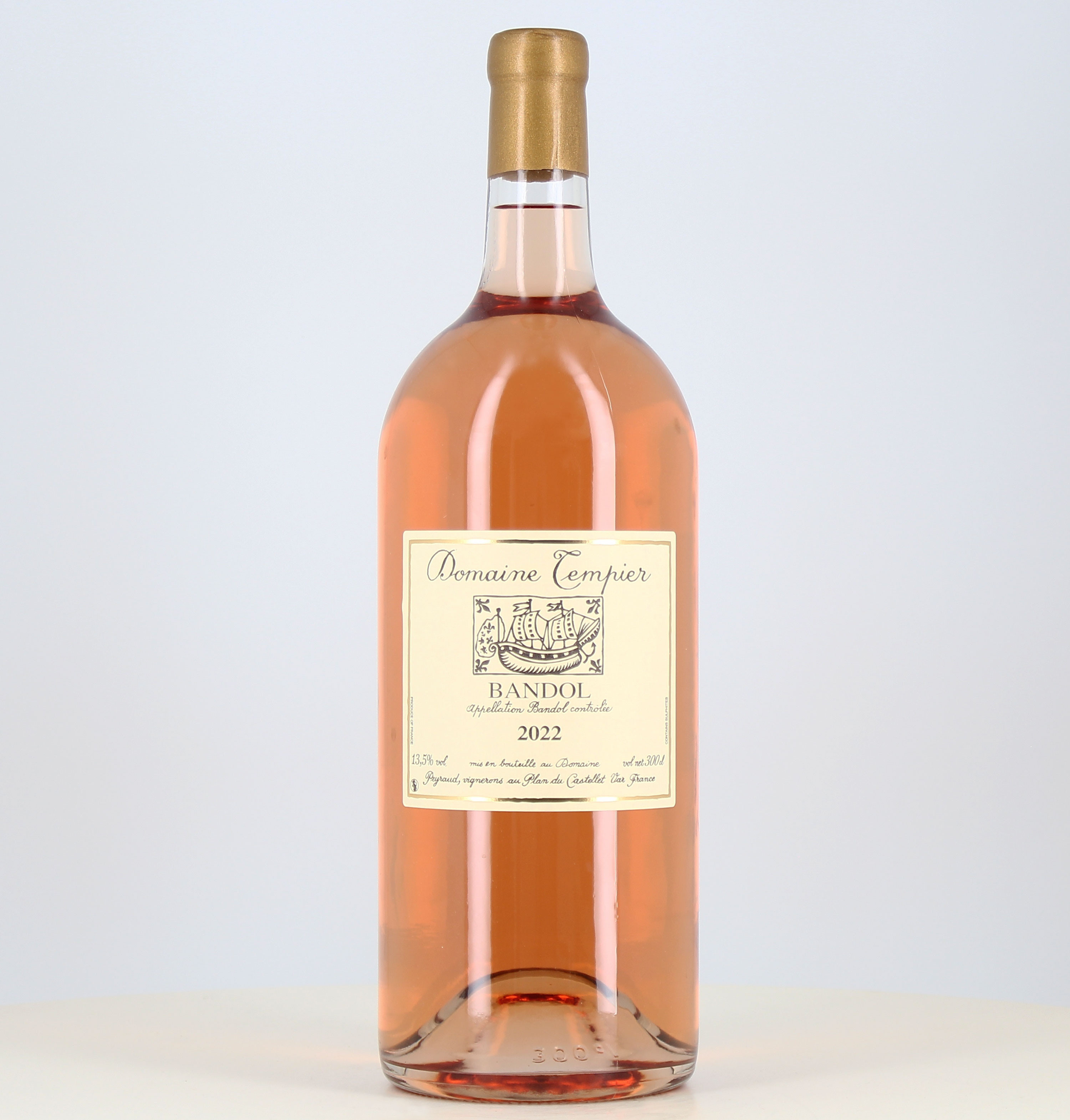 Jeroboam di vino rosato Bandol Domaine Tempier 2022 