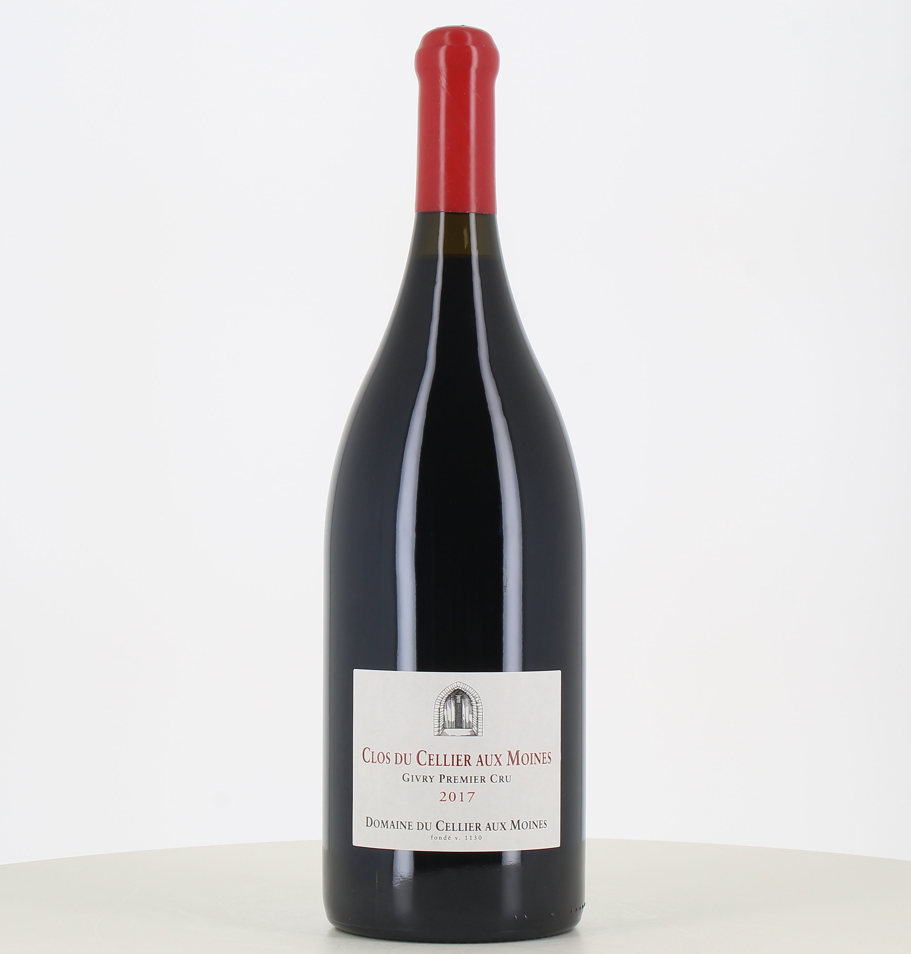 Jéroboam red wine Givry 1st cru Clos du Cellier aux Moines 2017 
