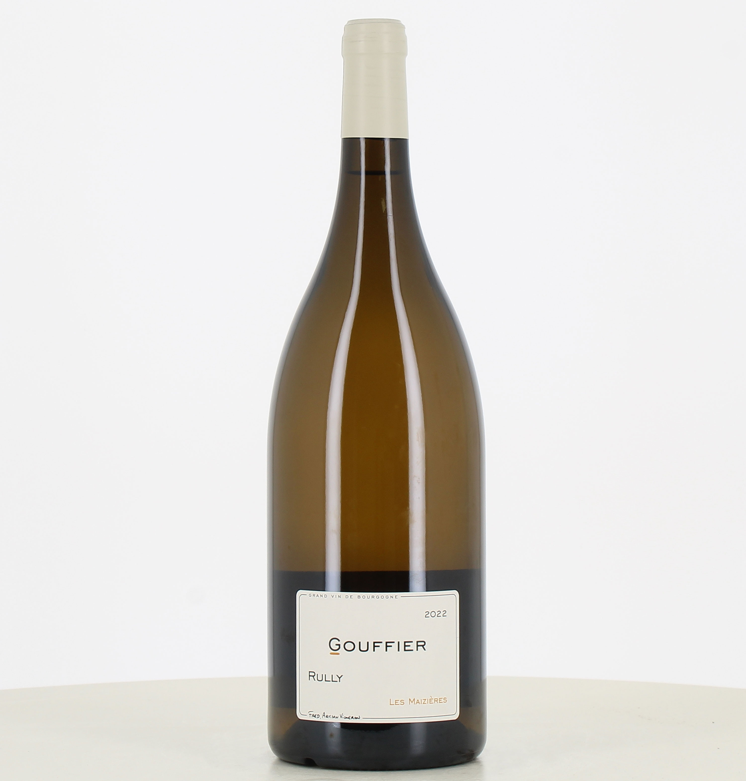 Magnum vin blanc Rully Les Maizieres Maison Gouffier 2022 