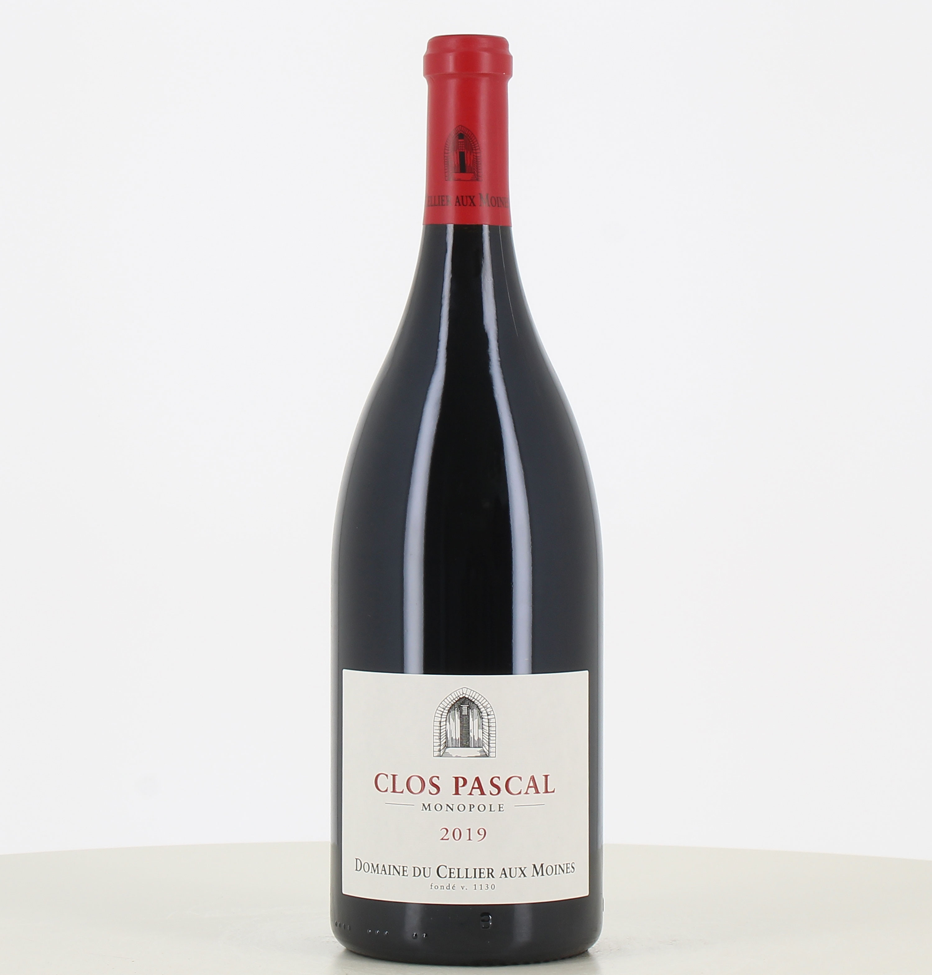 Magnum di vino rosso Givry Clos Pascal Monopole del Cellier aux Moines 2019 