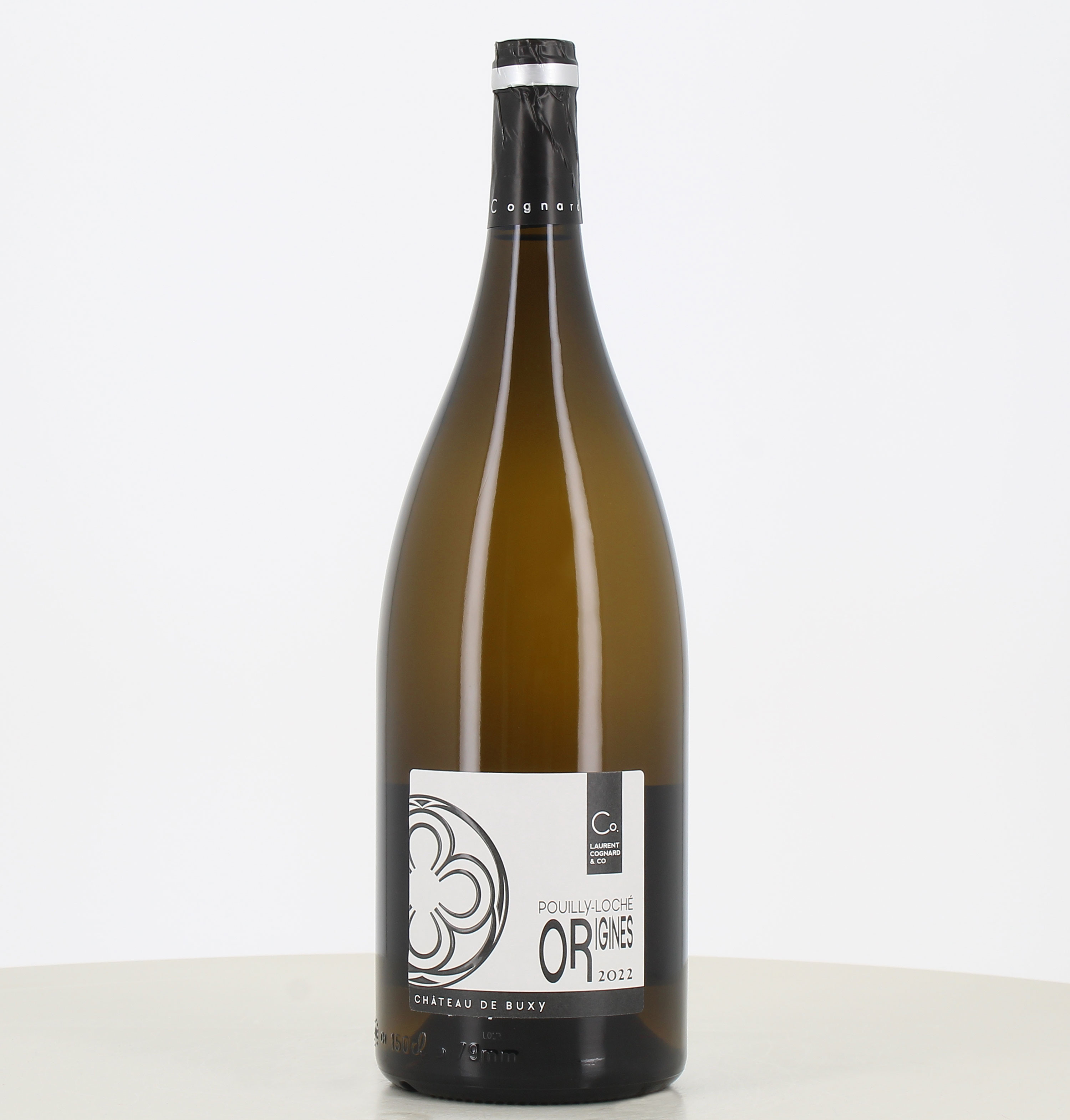 Magnum de vino blanco Pouilly Loché Origine VV 1935 Laurent Cognard 2022. 