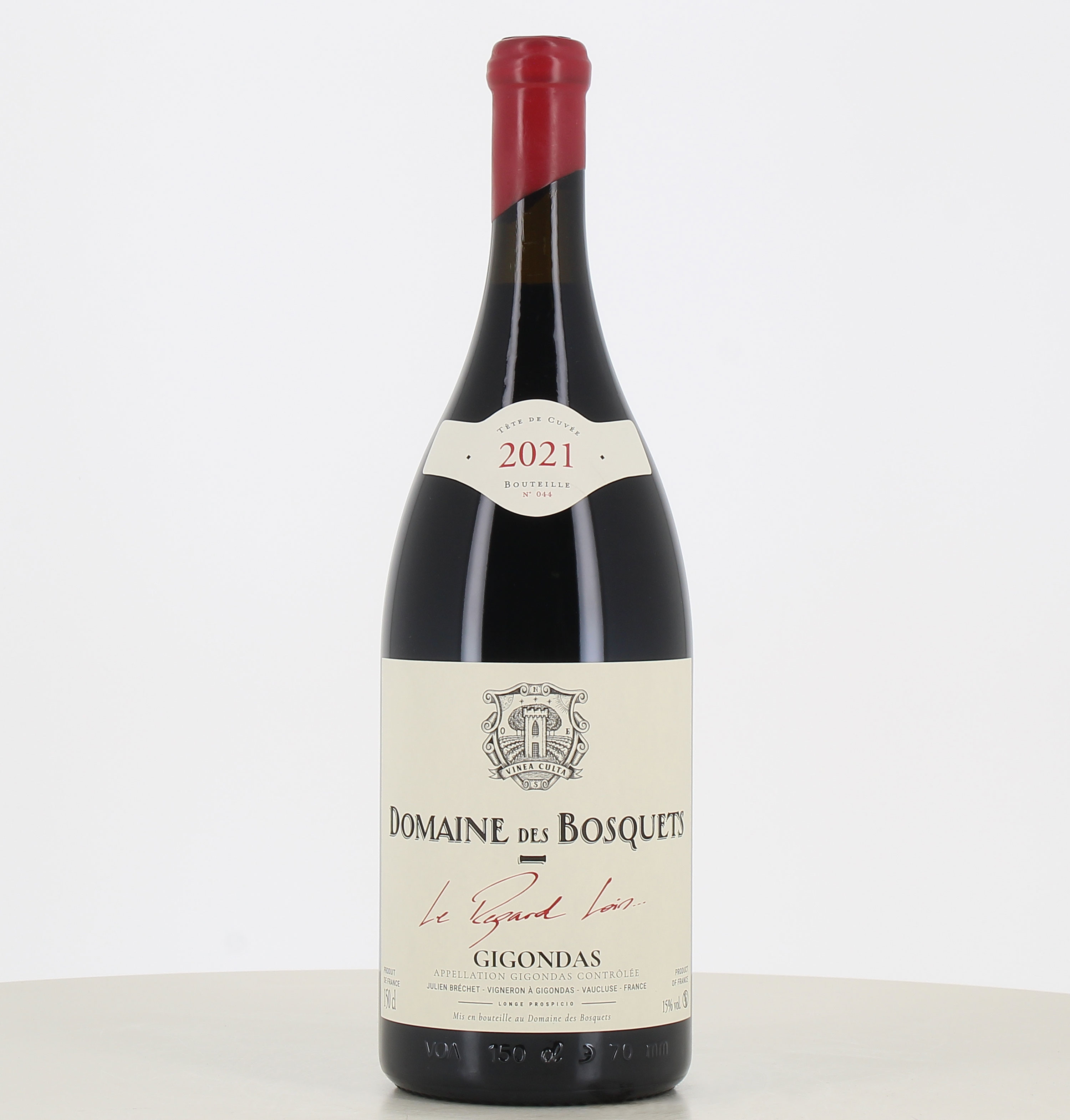 Magnum vin rouge Gigondas Le Regard Loin Domaine des Bosquets 2021 