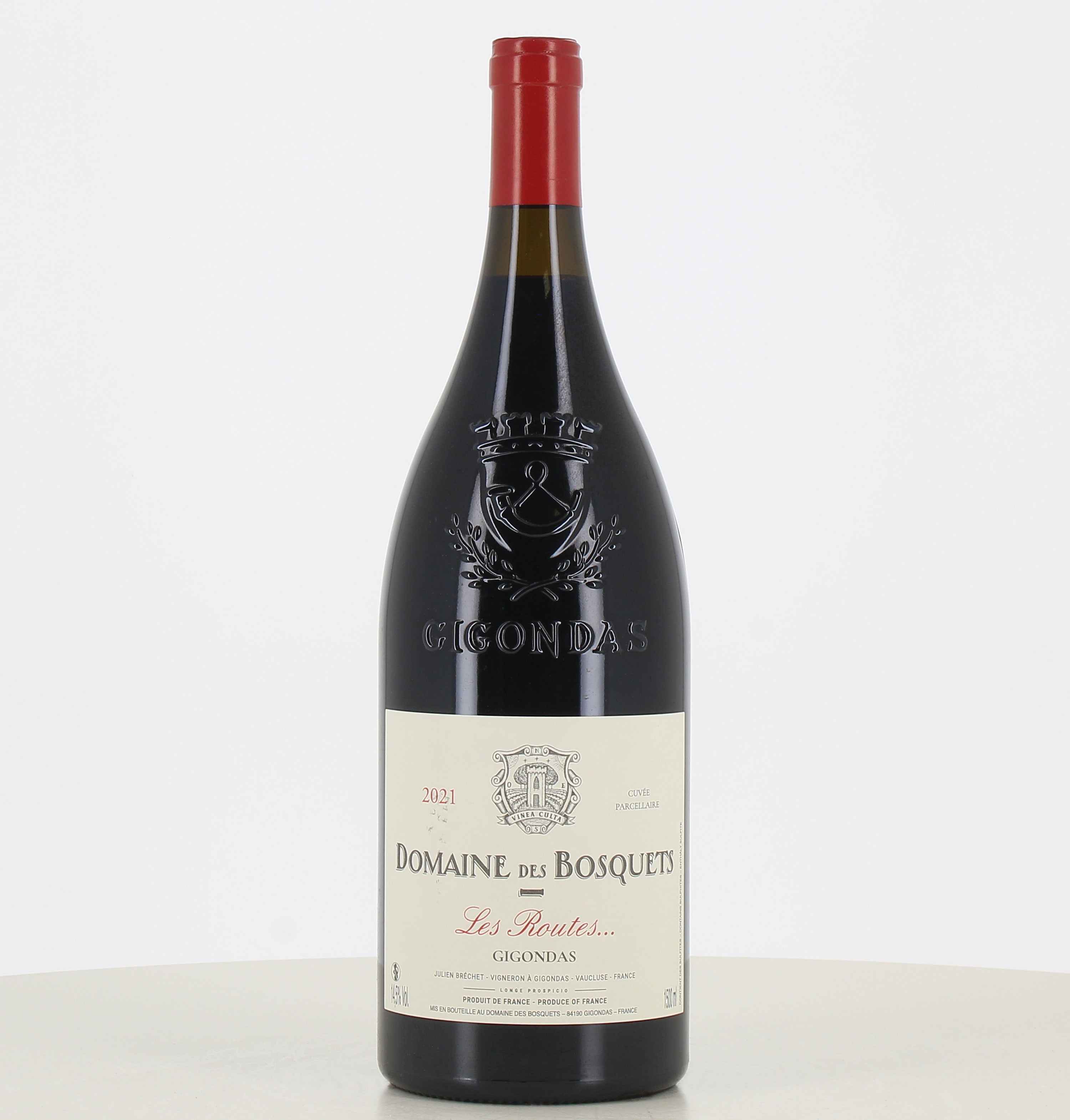 Magnum vino rosso Gigondas Les Routes Domaine des Bosquets 2021 