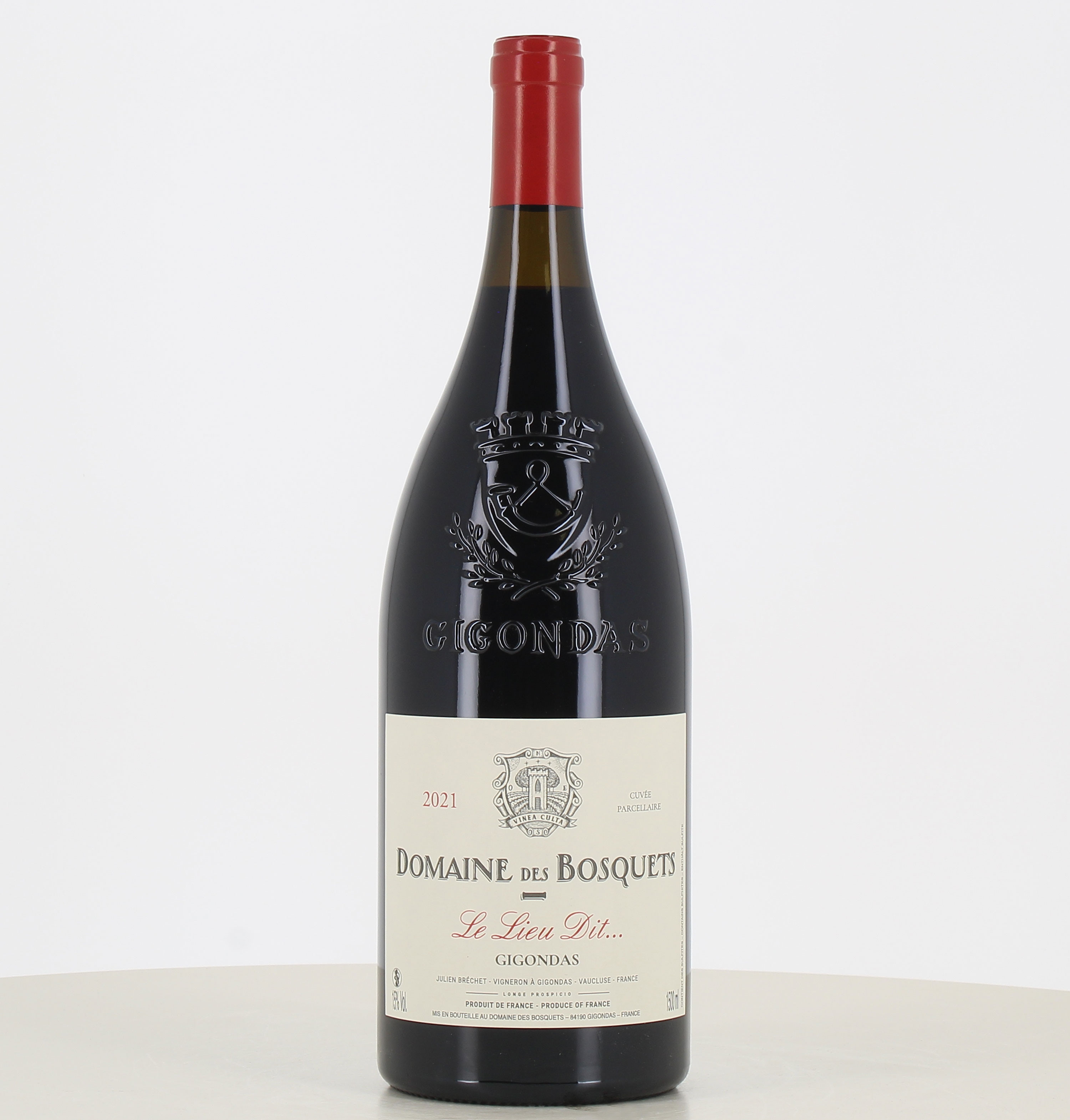 Magnum de vino tinto Gigondas Le Lieu Dit Domaine des Bosquets 2021 
