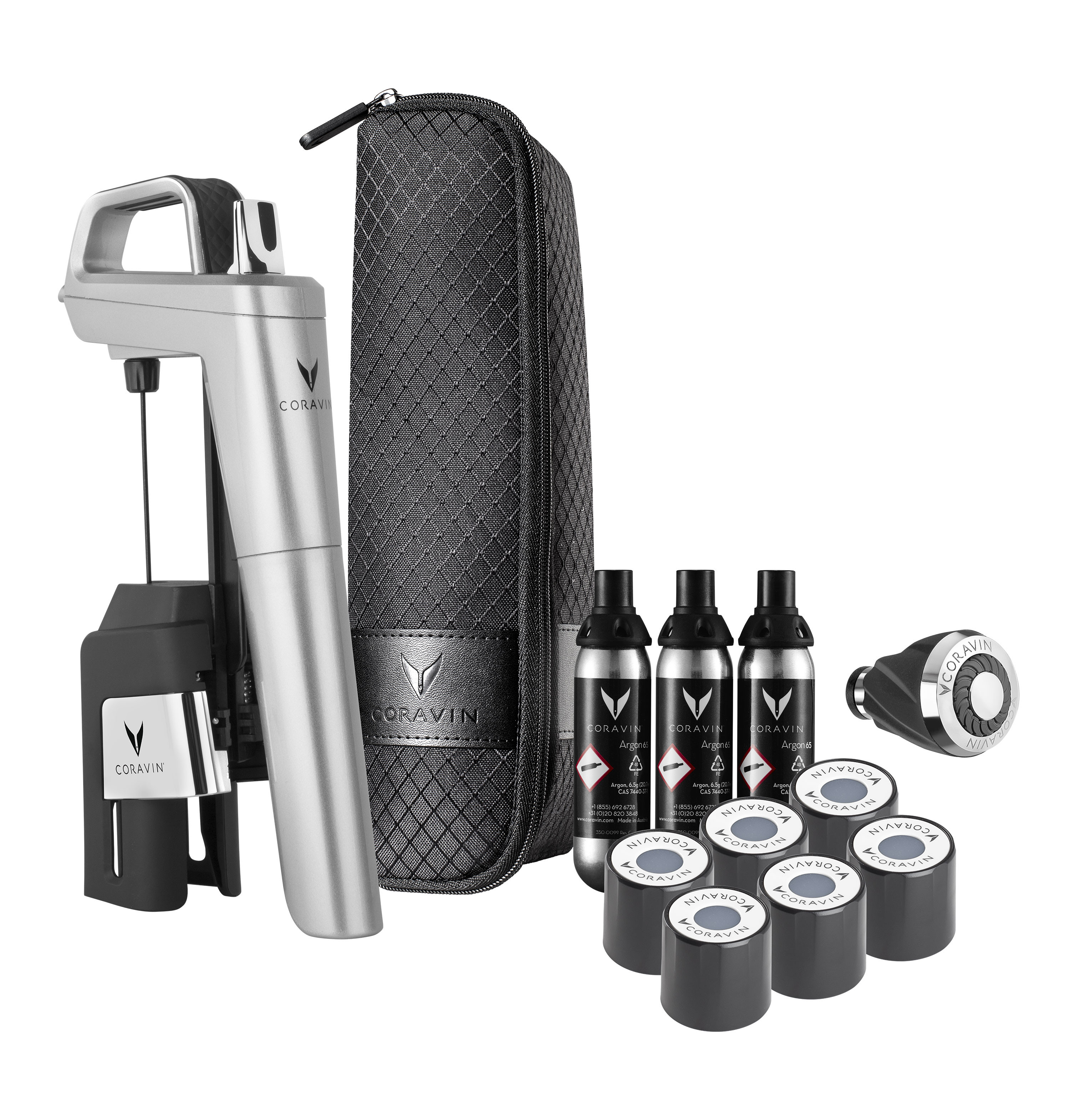 Système Préservation du Vin Coravin SIX+ Silver 