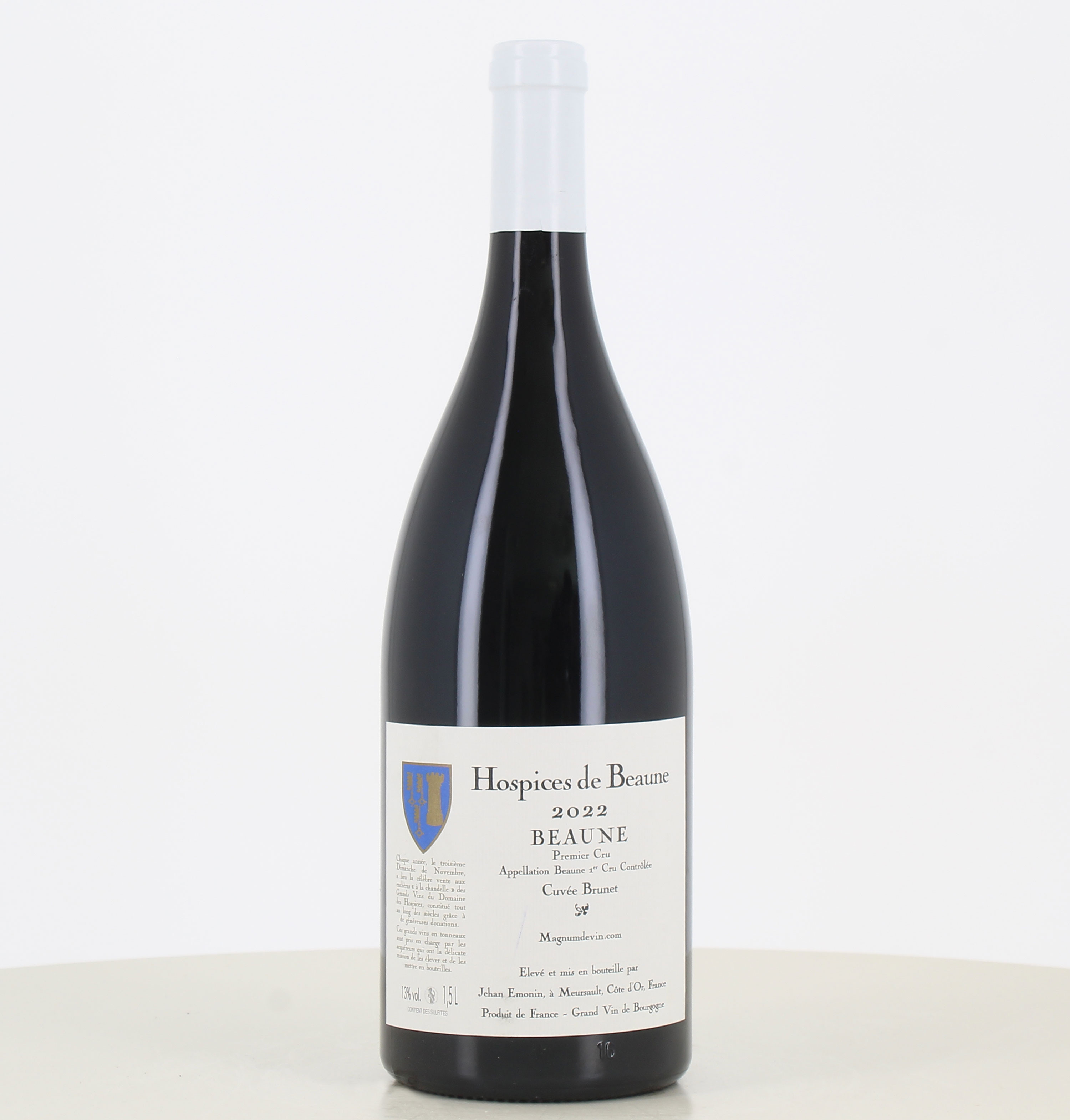 Magnum vin rouge Beaune 1er cru Hospices de Beaune cuvée Brunet 2022 
