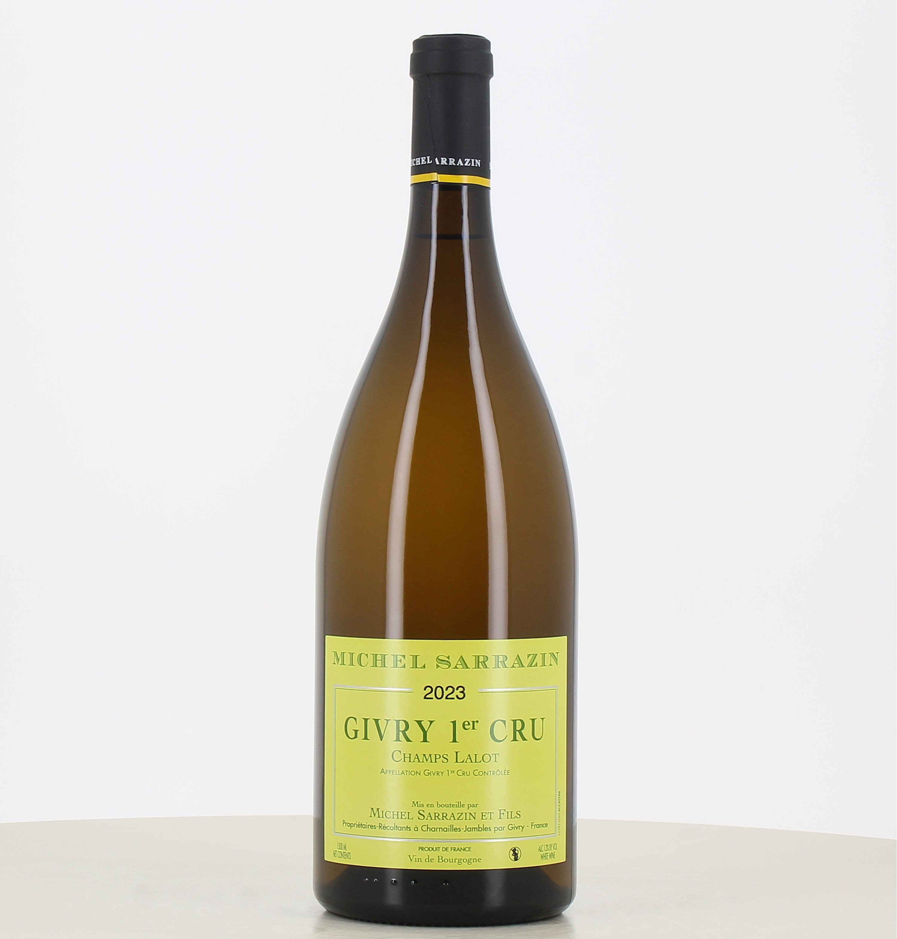 Magnum blanc Givry 1er cru Champs Lallot Domaine Michel Sarrazin 2023 