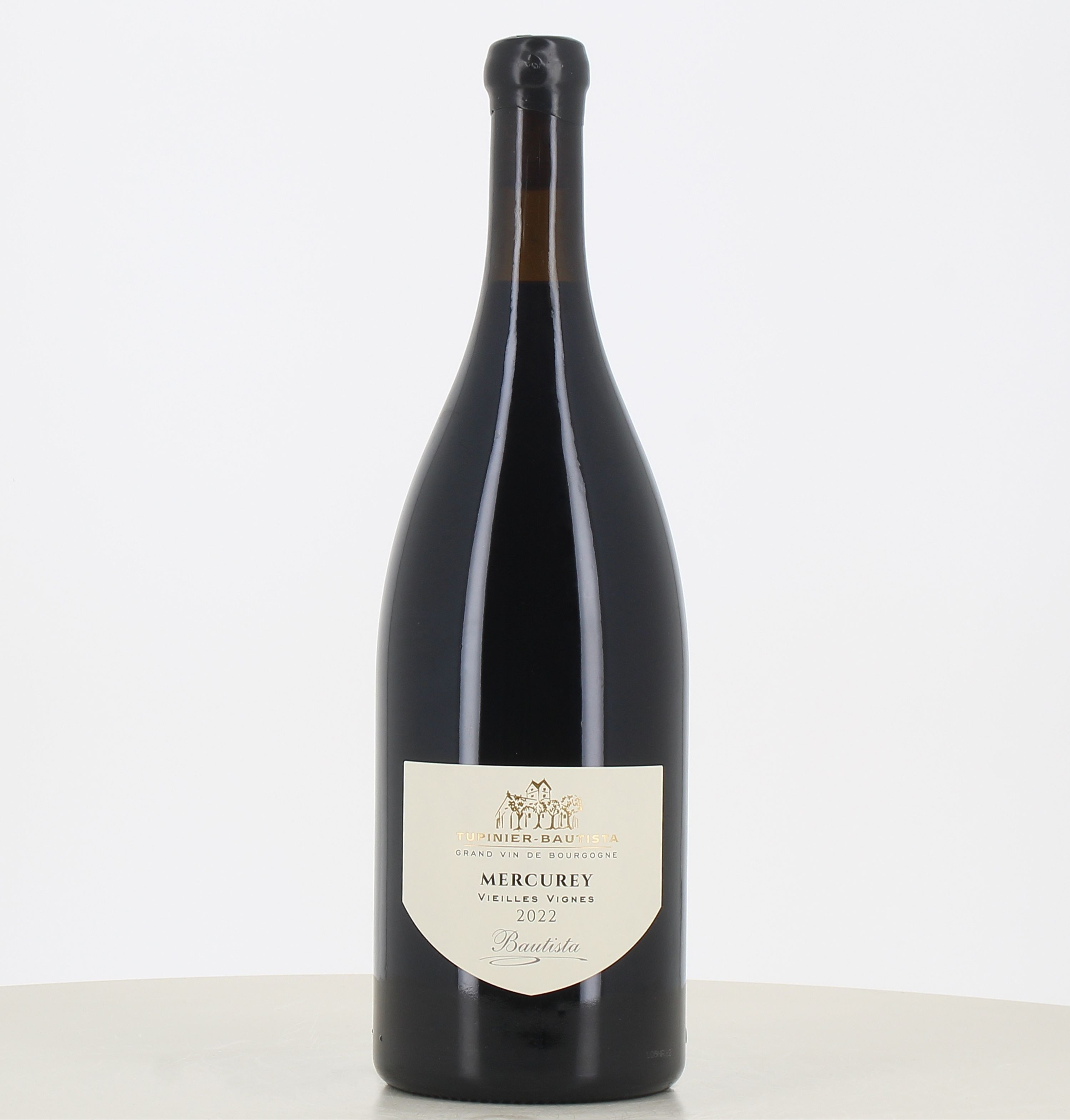 Magnum Rotwein Mercurey Vieilles Vignes Domaine Tupinier Bautista 2022. 