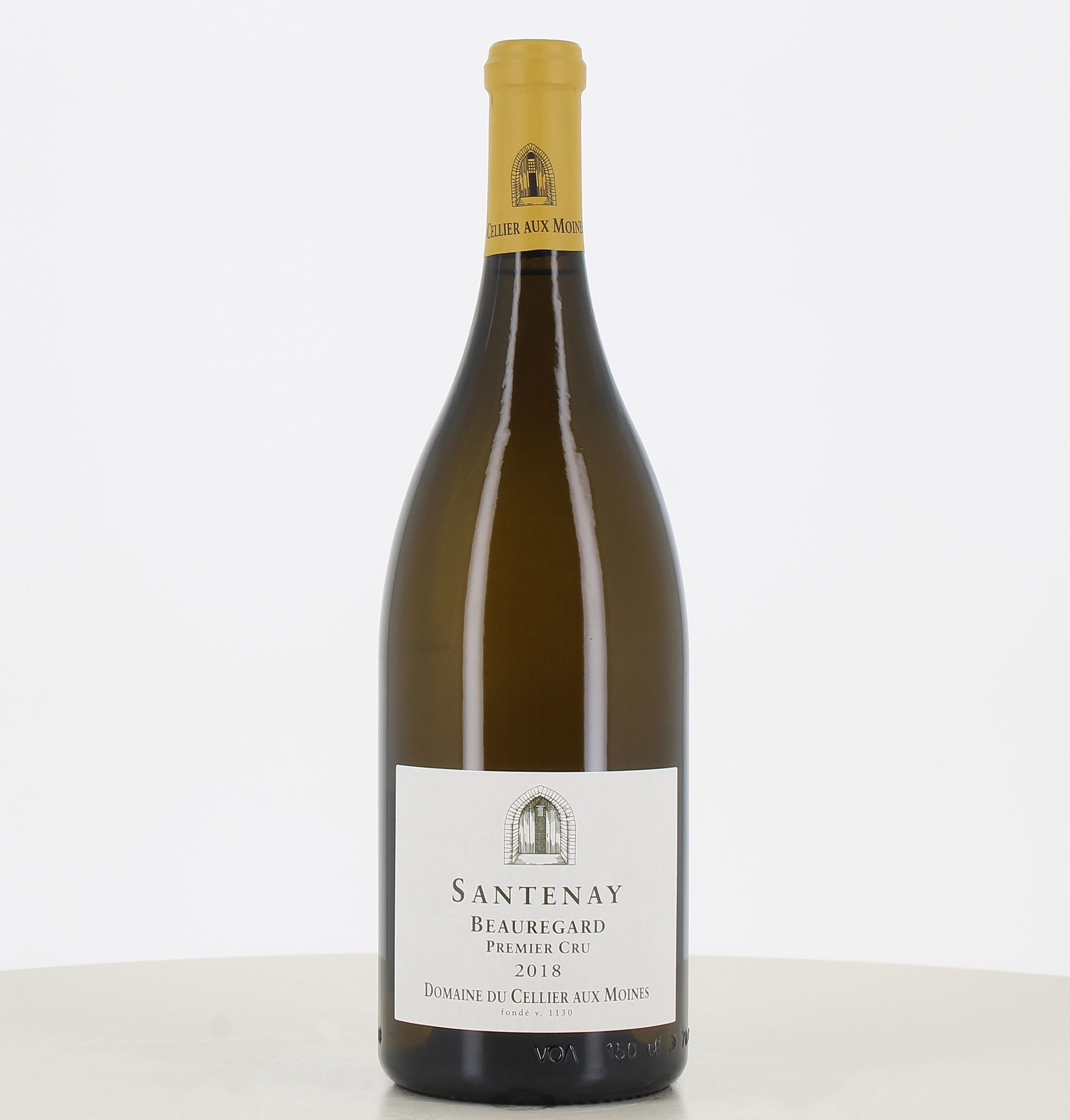 Magnum blanc Santenay 1er Cru Beauregard 2018 Domaine Cellier aux Moines 