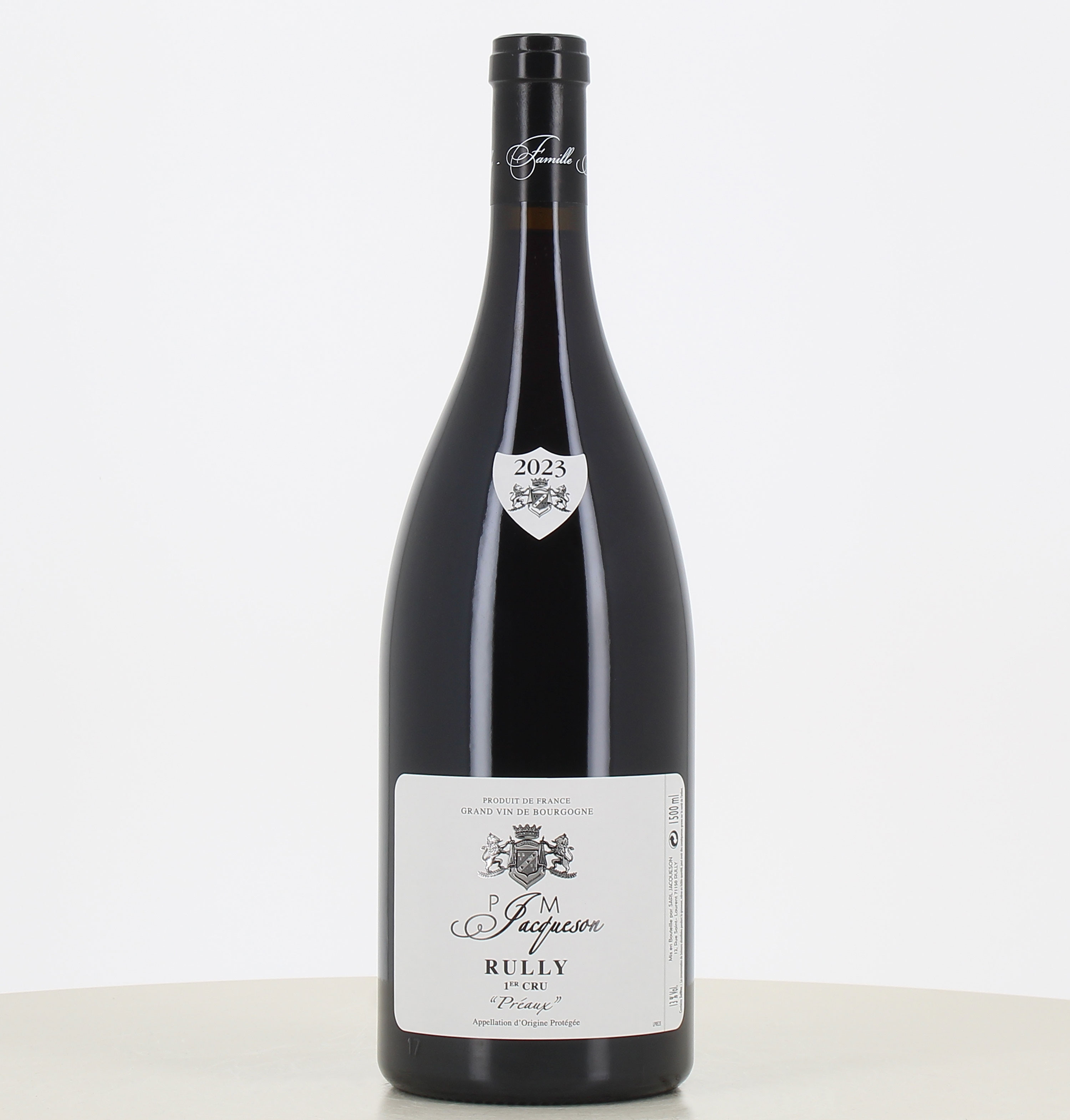 Magnum vin rouge Rully 1er cru Preaux Jacqueson 2023 