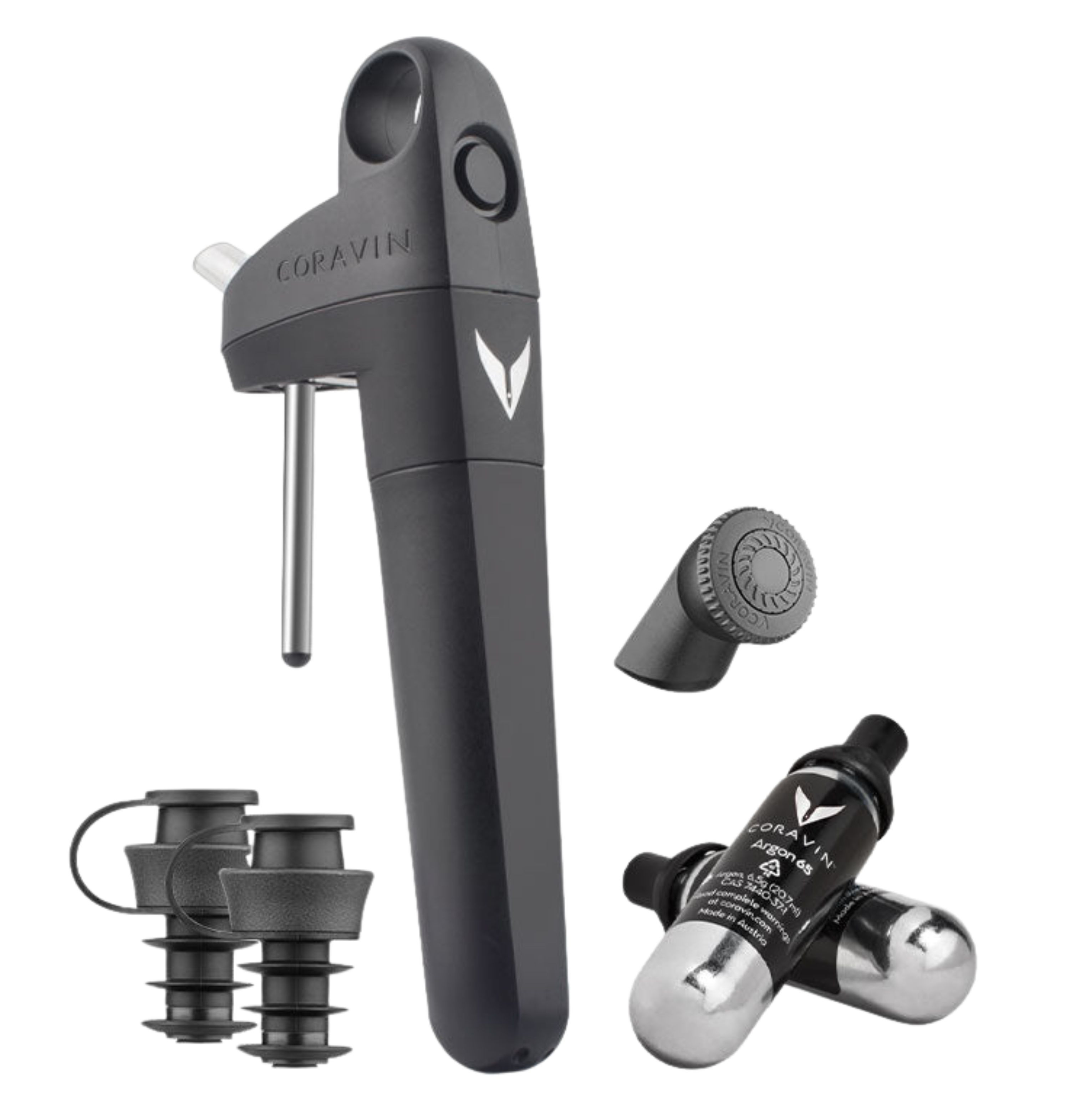 Sistema di conservazione del vino Pivot+ nero Coravin 