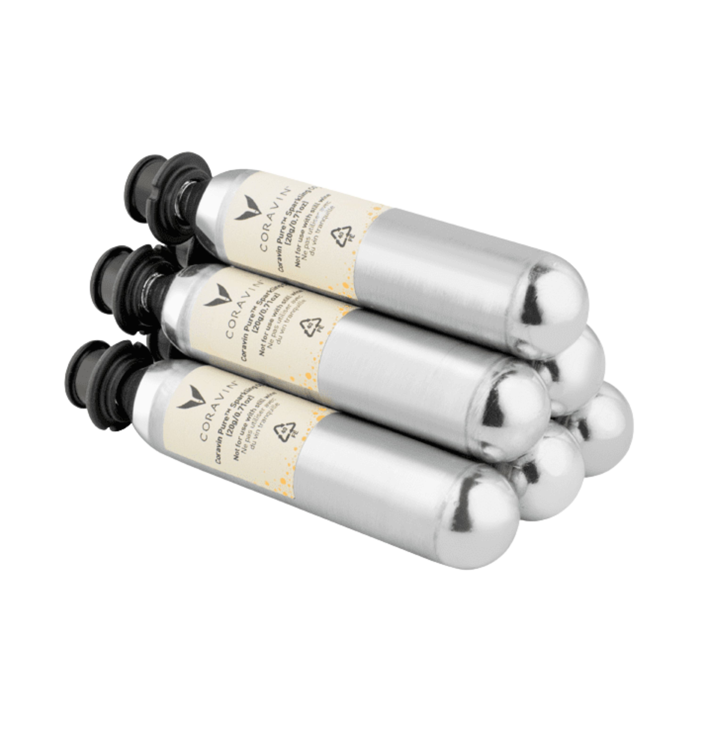 Capsules CO2 Pure™ Sparkling - Coravin x6 
