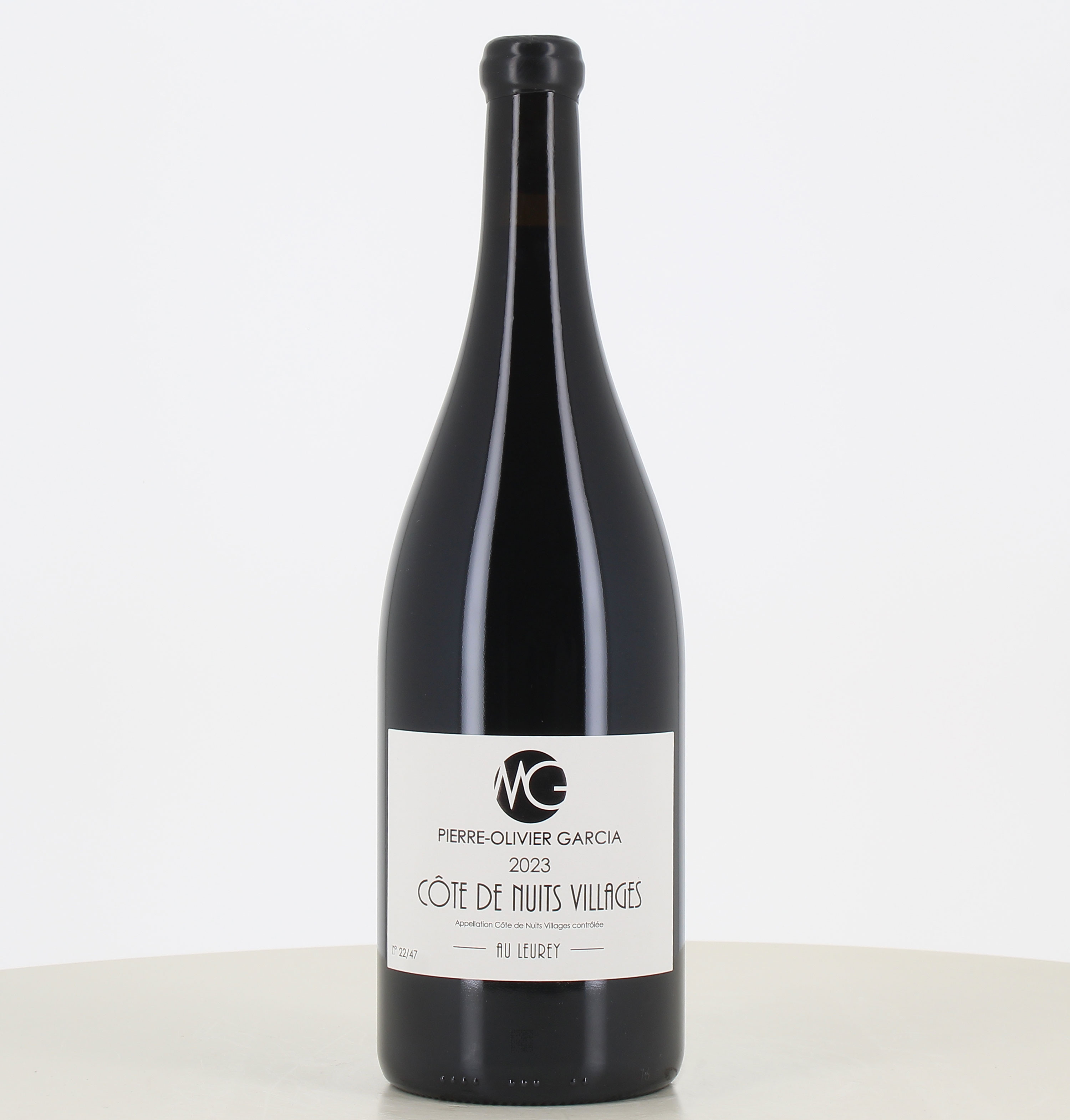 Magnum red wine Côte de Nuits Village "Au Leurey" 2023 Pierre-Olivier Garcia 