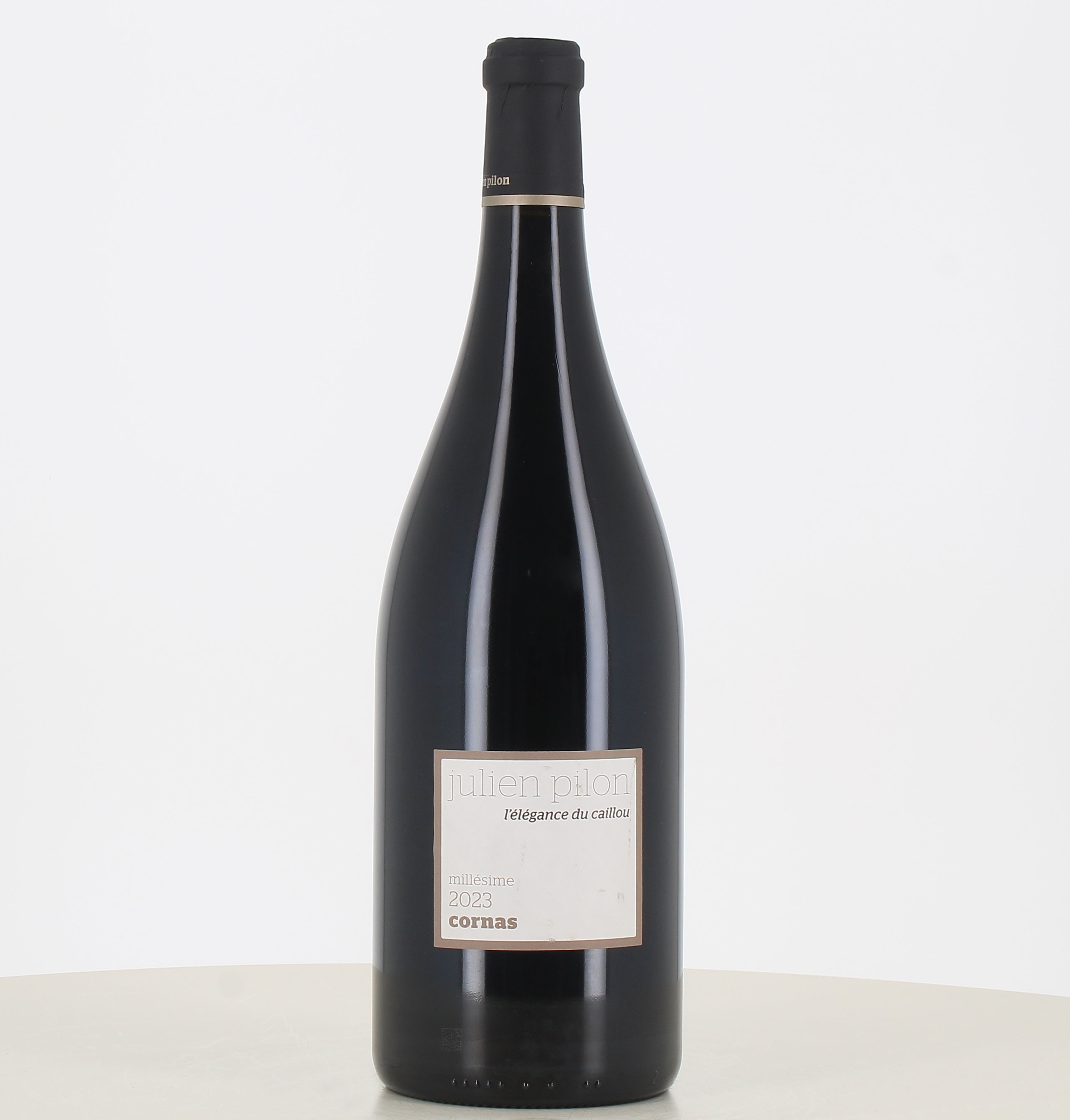 Magnum de vino tinto Cornas L'Elegance du Caillou de Julien Pilon 2023. 