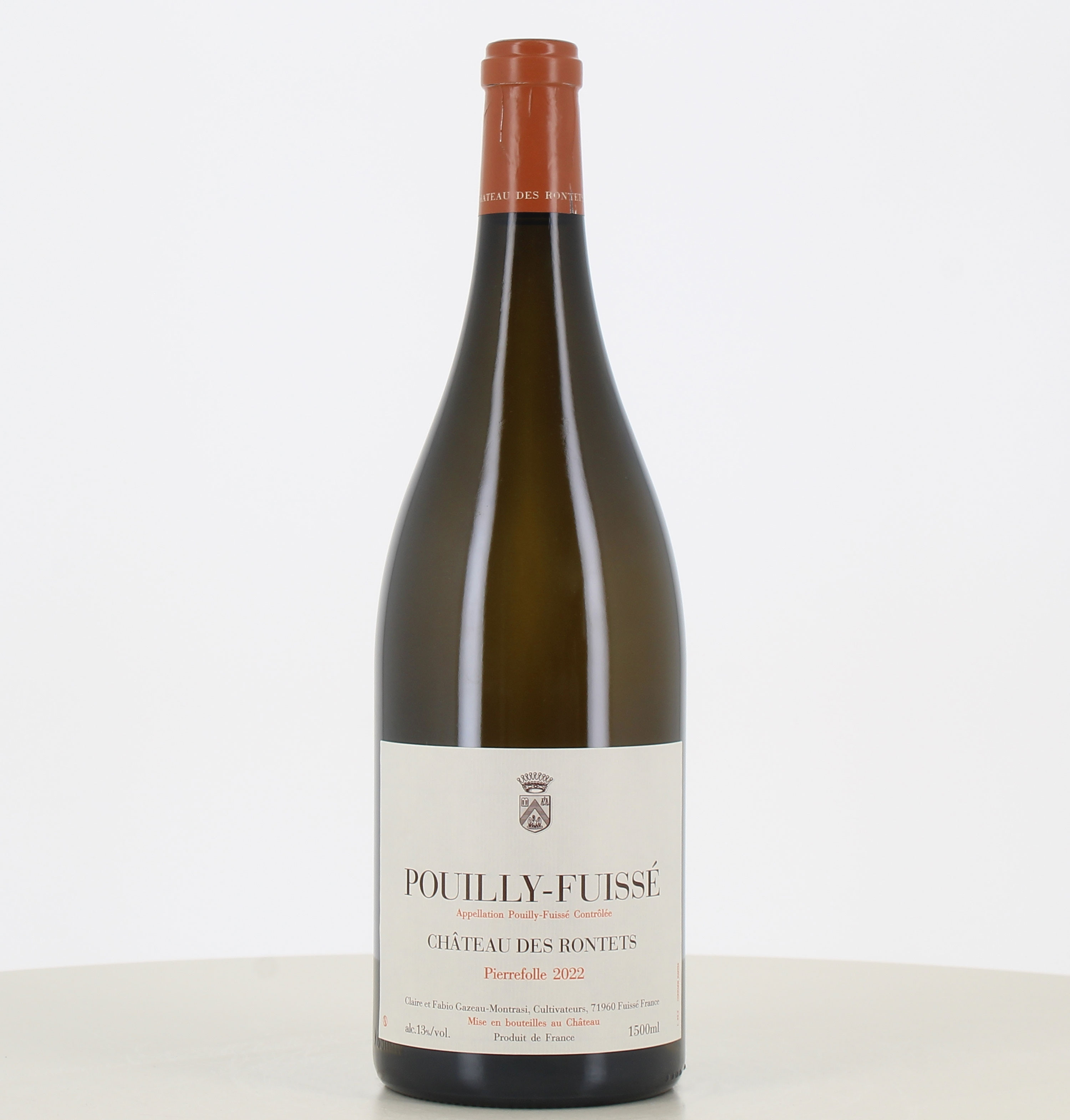 Magnum blanc Pouilly Fuissé Pierrefolle 2022 - Château des Rontets 