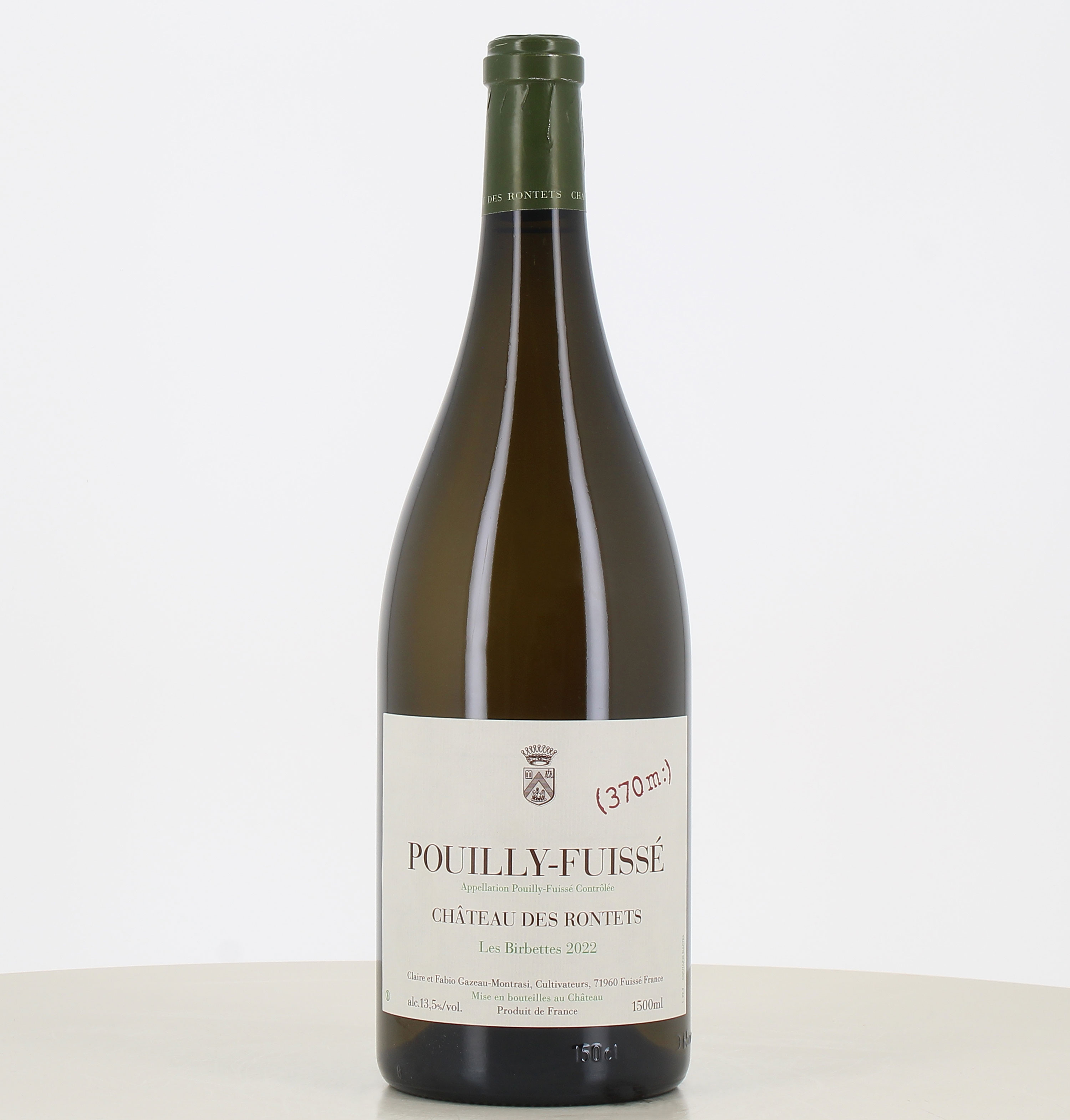 Magnum Weißwein Pouilly Fuissé Les Birbettes 2022 - Château des Rontets 