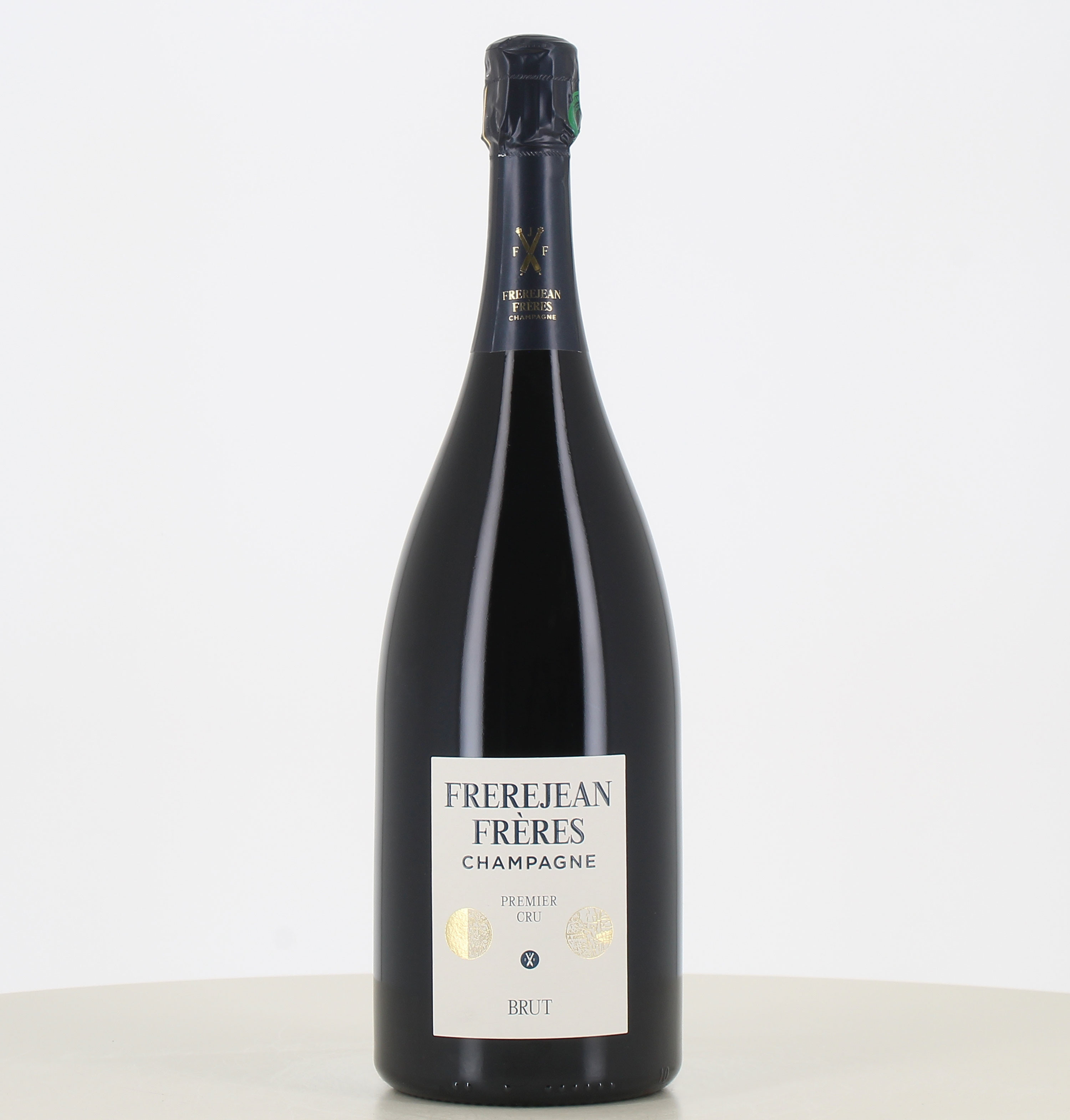 Magnum Champagner Brut Premier Cru - Frèrejean FrèresBitte beachten Sie, dass "Magnum" die Größe der Flasche bezeichnet (1,5 L 