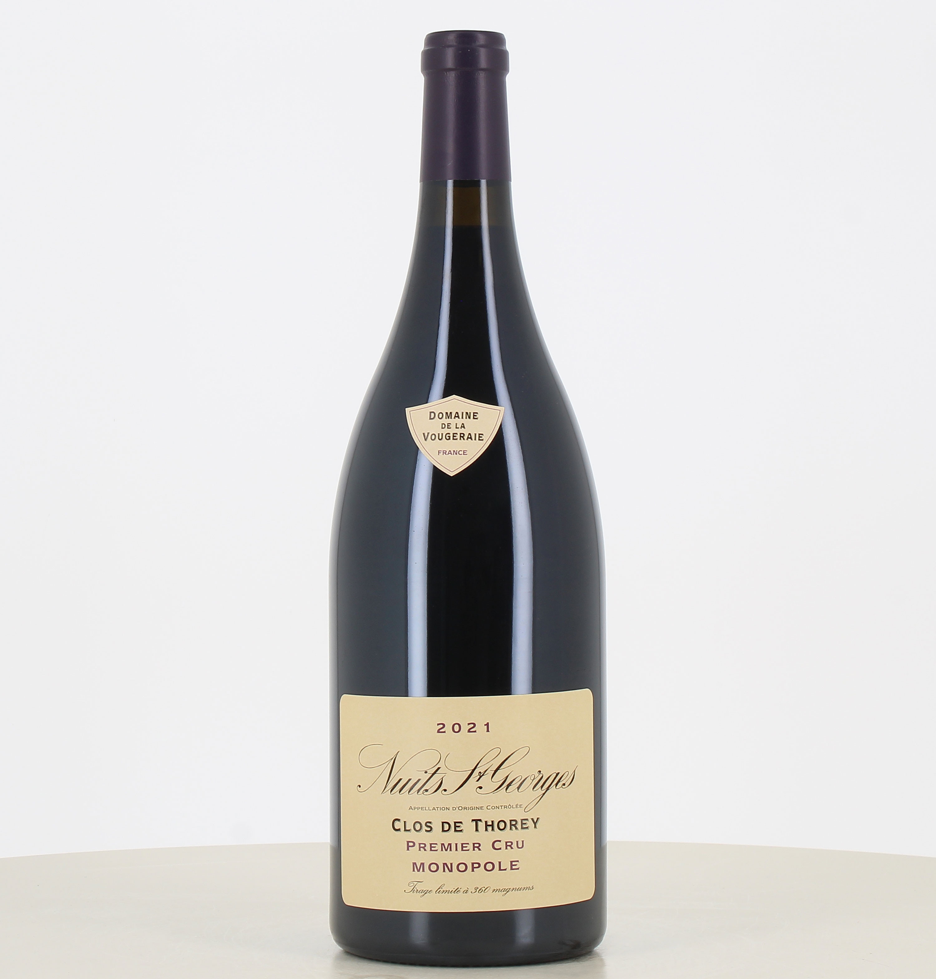 Magnum Rotwein Nuit-Saint-Georges 1er Cru Clos de Thorey 2021 Domaine de la Vougeraie 