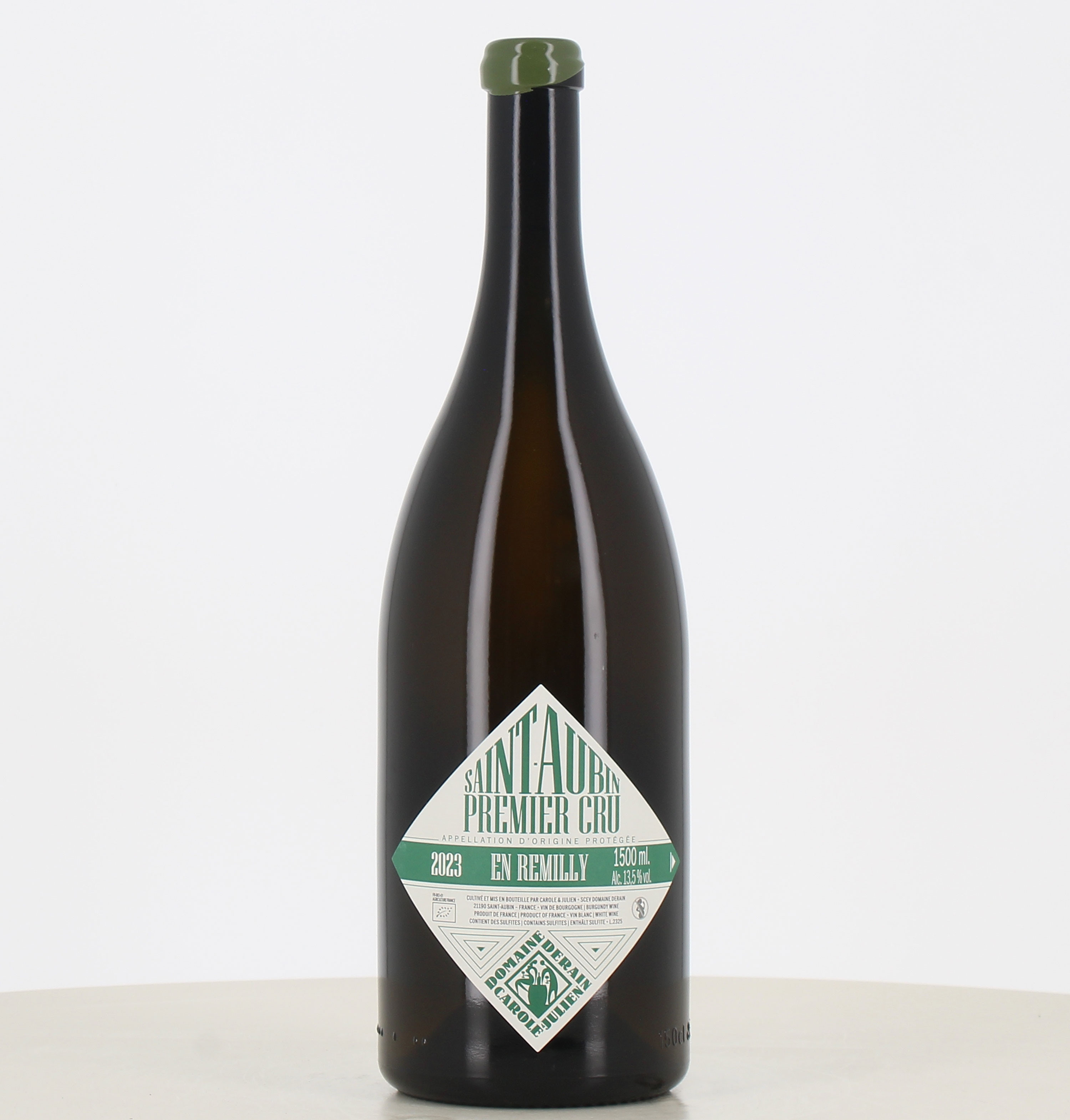 Magnum Saint Aubin blanc 1er cru en Remilly 2023 Domaine Derain 