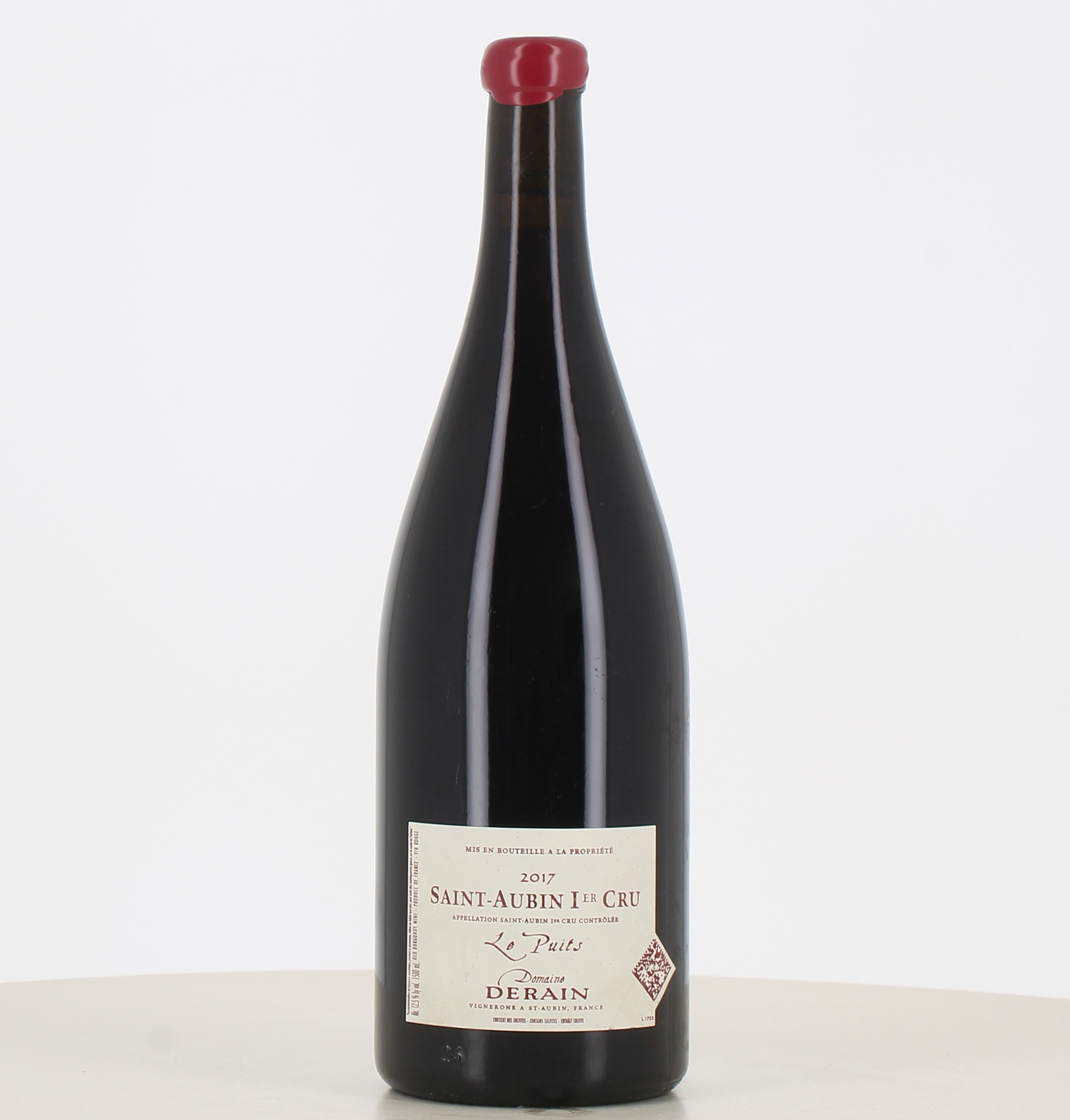 Magnum St Aubin 1er cru Le Puits 2017 Domaine DERAINMagnum St Aubin 1er cru Le Puits 2017 Domaine DERAIN 