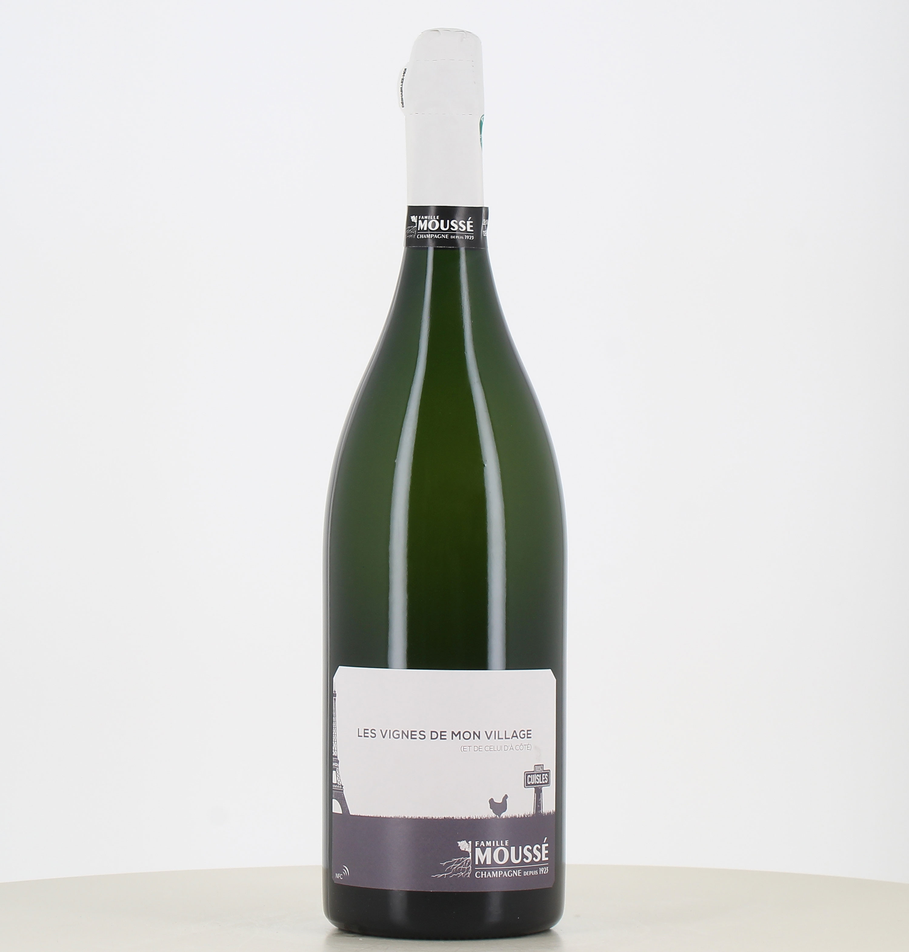 Jéroboam di Champagne LES VIGNES DE MON VILLAGE Moussé Et Fils 