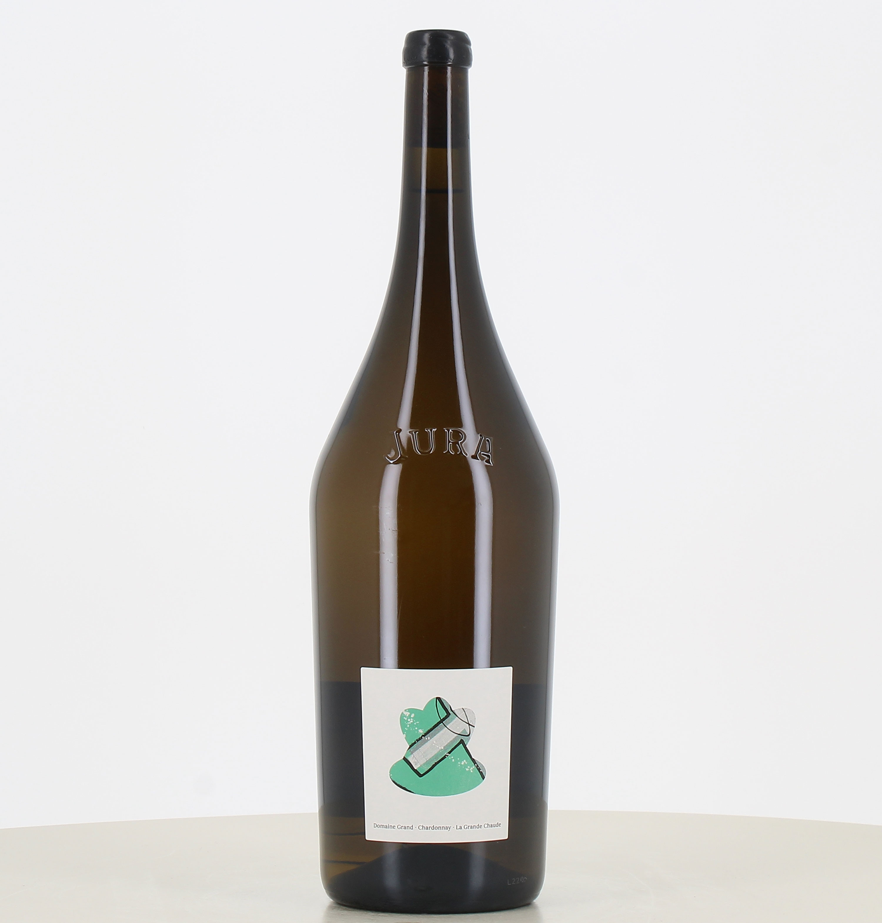 Magnum blanc Côte du Jura Chardonnay Grande Chaude Ouillé 2021 Domaine Grand 
