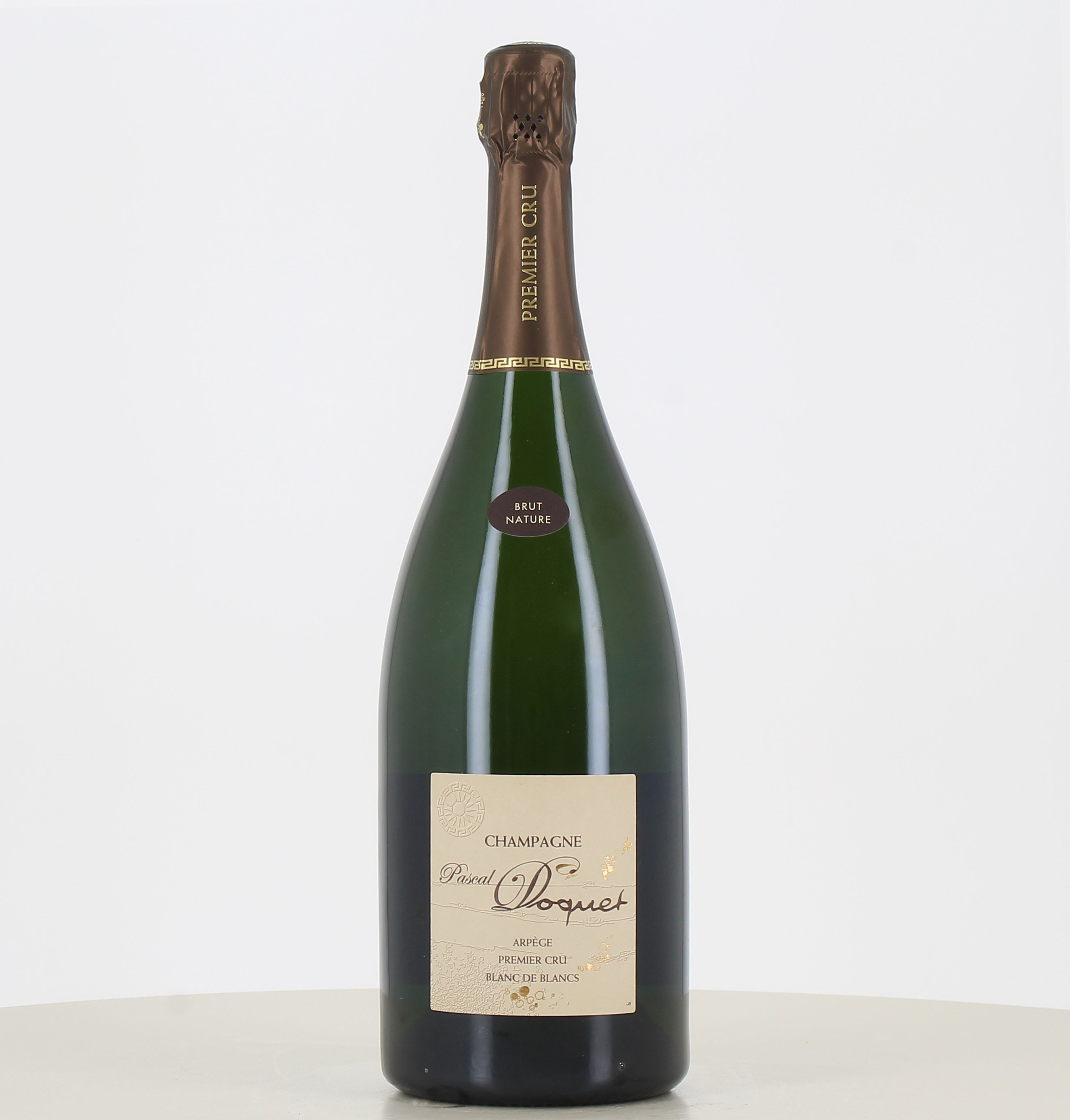 Magnum Champagner Arpège 1er Cru Blanc de Blancs Brut Nature Pascal Doquet 