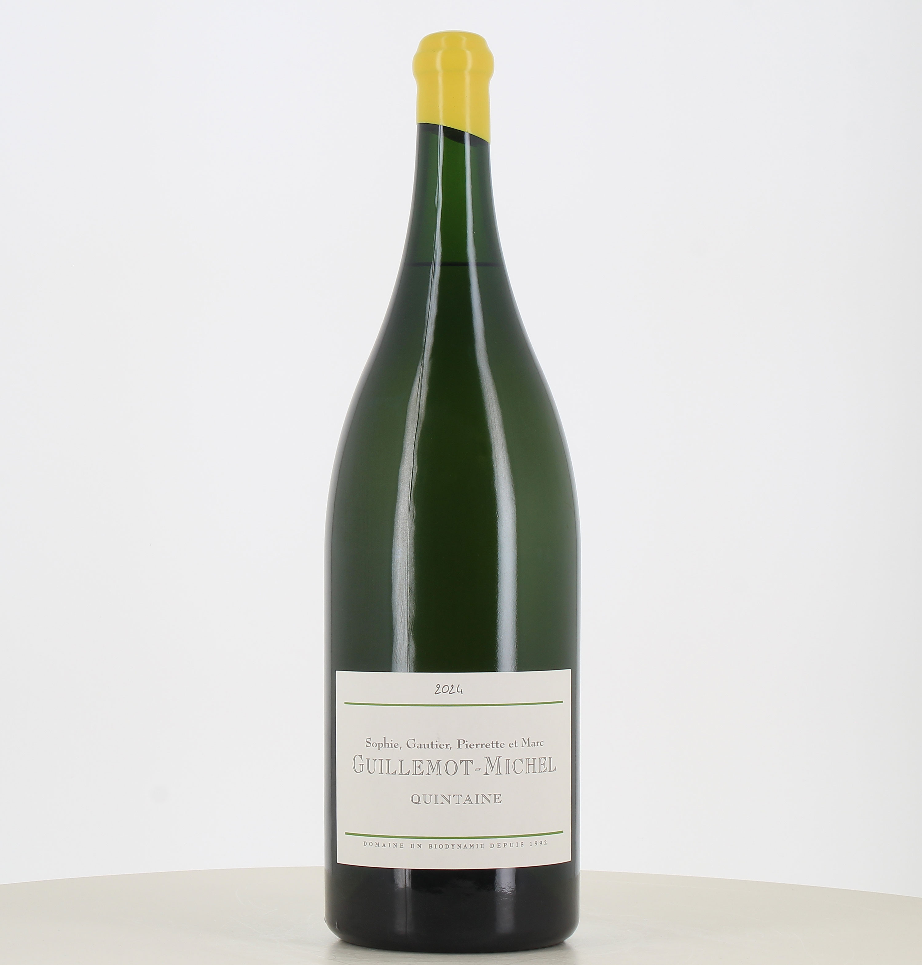 Jeroboam di vino bianco Vire-Clesse Quintaine Guillemot-Michel 2024 