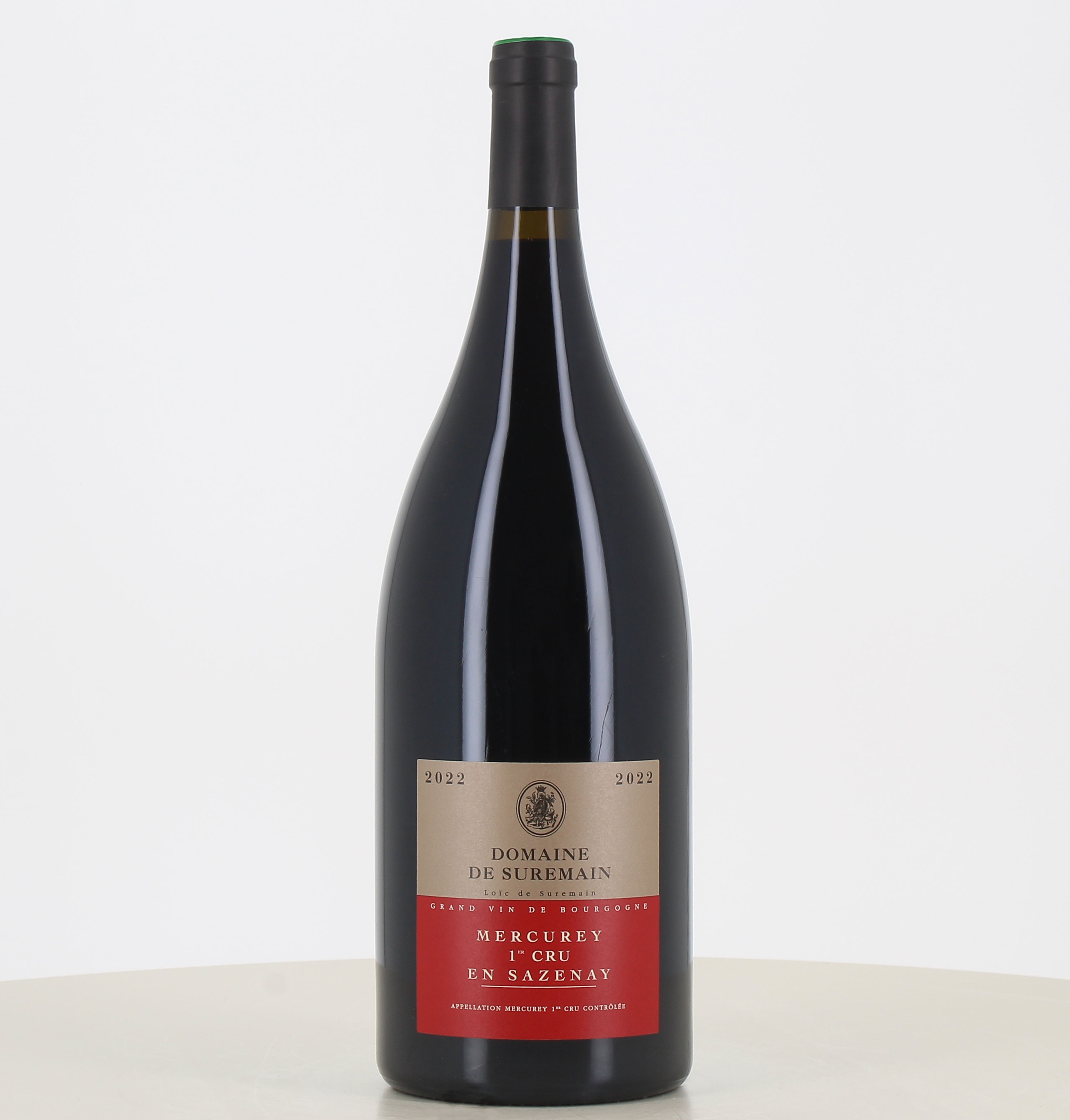 Magnum vin rouge Mercurey 1er cru Sazenay 2022 Domaine de Suremain 