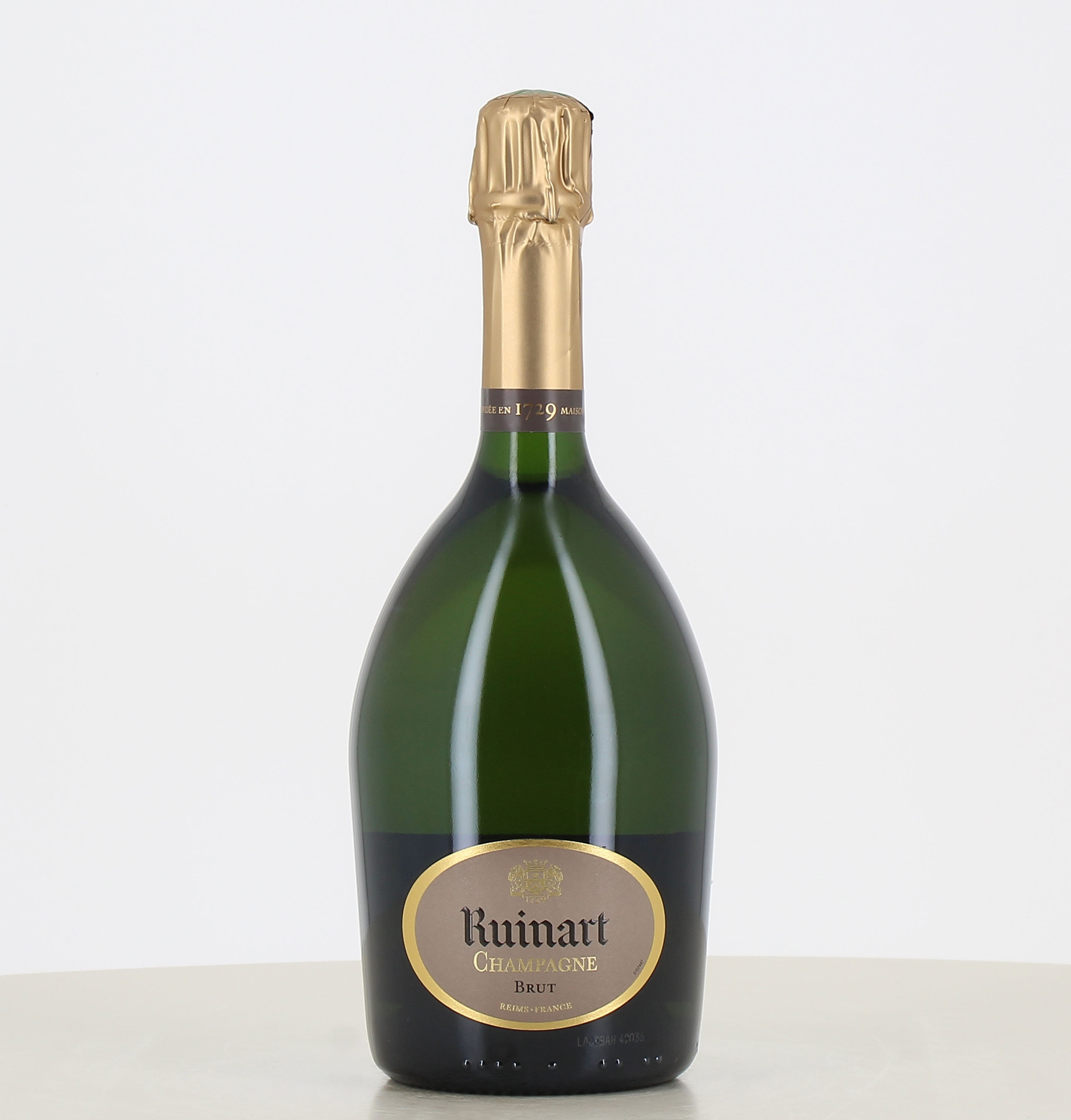 Flasche Champagner R de Ruinart Brut 75cl 