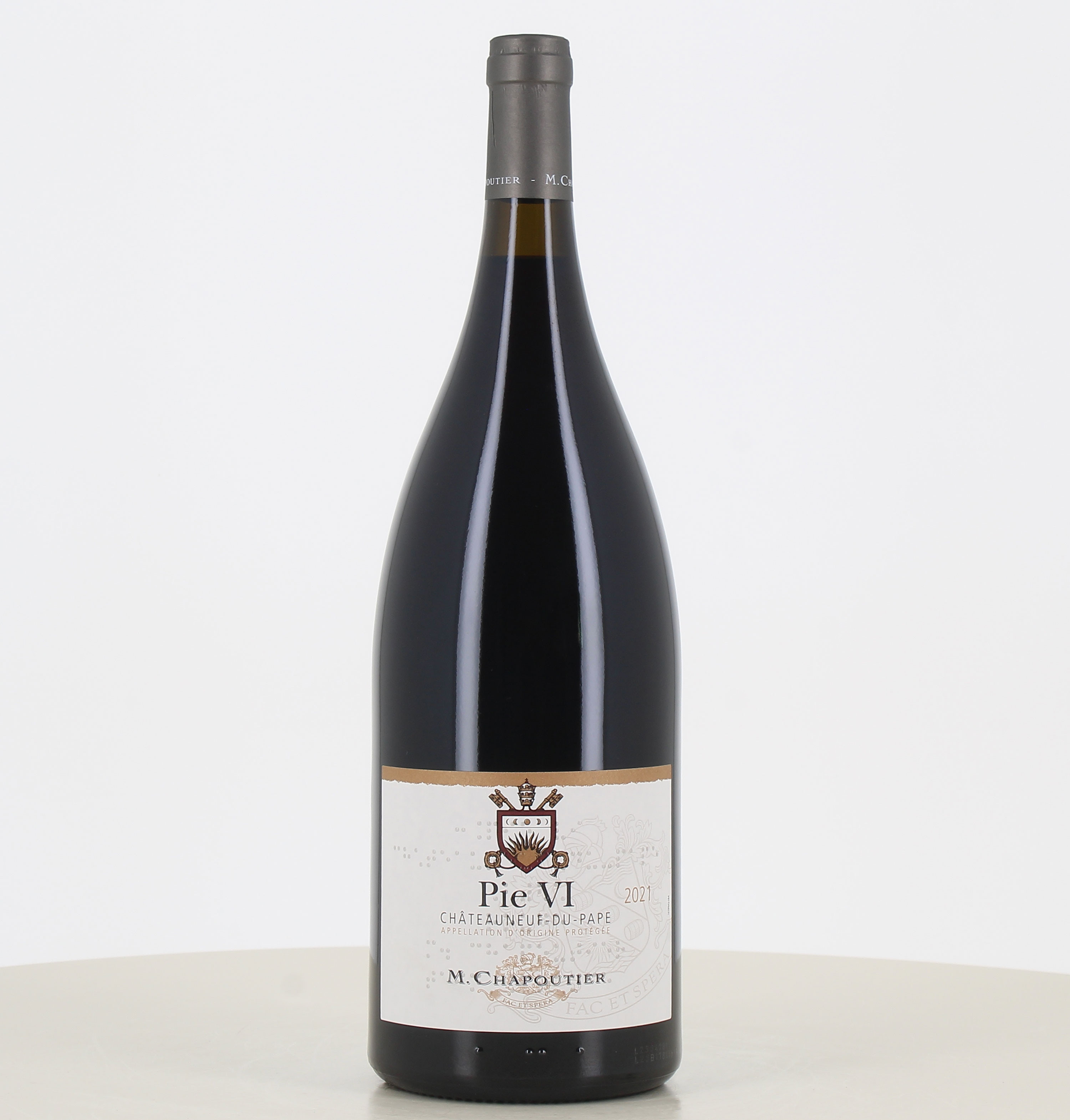 Magnum vin rouge Châteauneuf du Pape Pie VI 2021 Chapoutier 