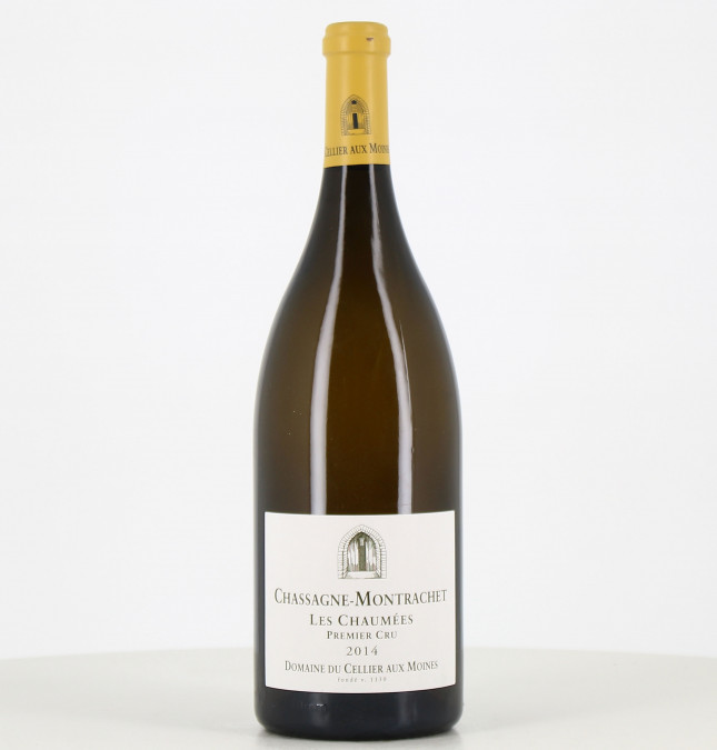 Magnum Chassagne Montrachet Weiß 1er Cru Cellier aux Moines 2014 