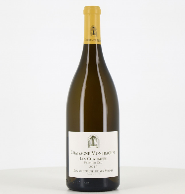 Magnum Chassagne Montrachet Blanc 1er Cru Les Chaumées Blanc 2017 Cellier aux Moines 