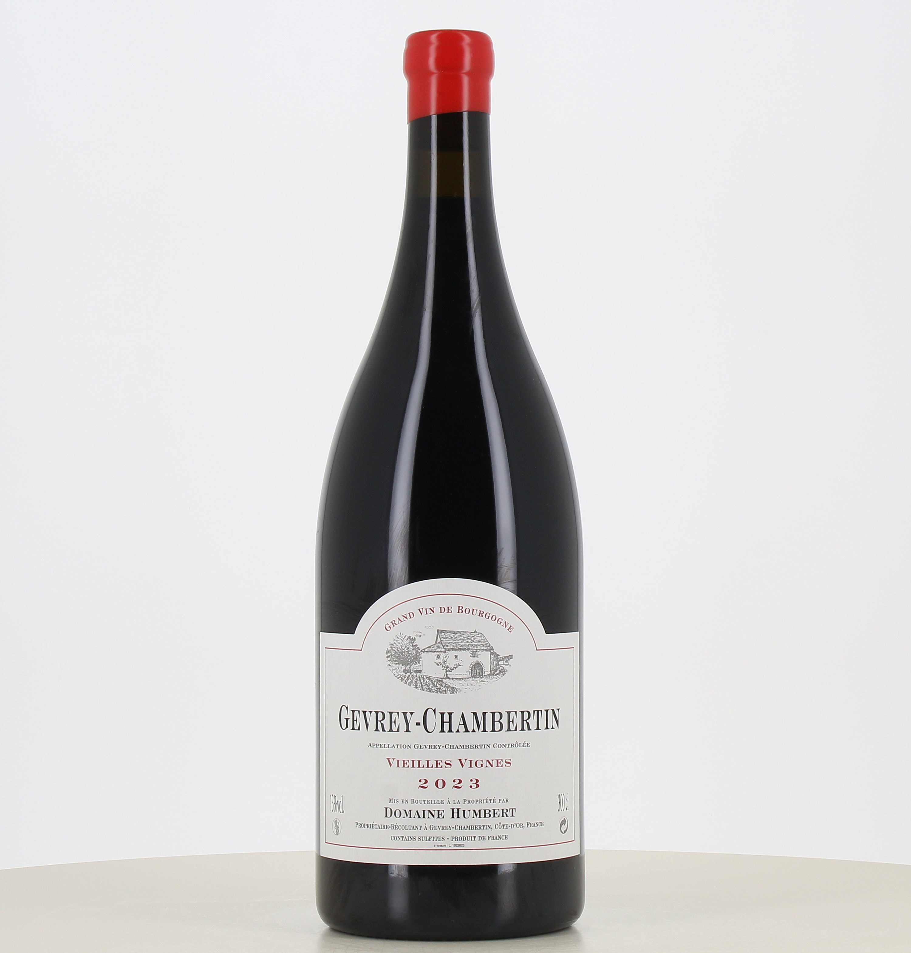 Jéroboam Gevrey Chambertin Rouge Vieilles vignes Humbert Frères 2023 3LJéroboam Gevrey Chambertin Rouge Vieilles vignes Humber 