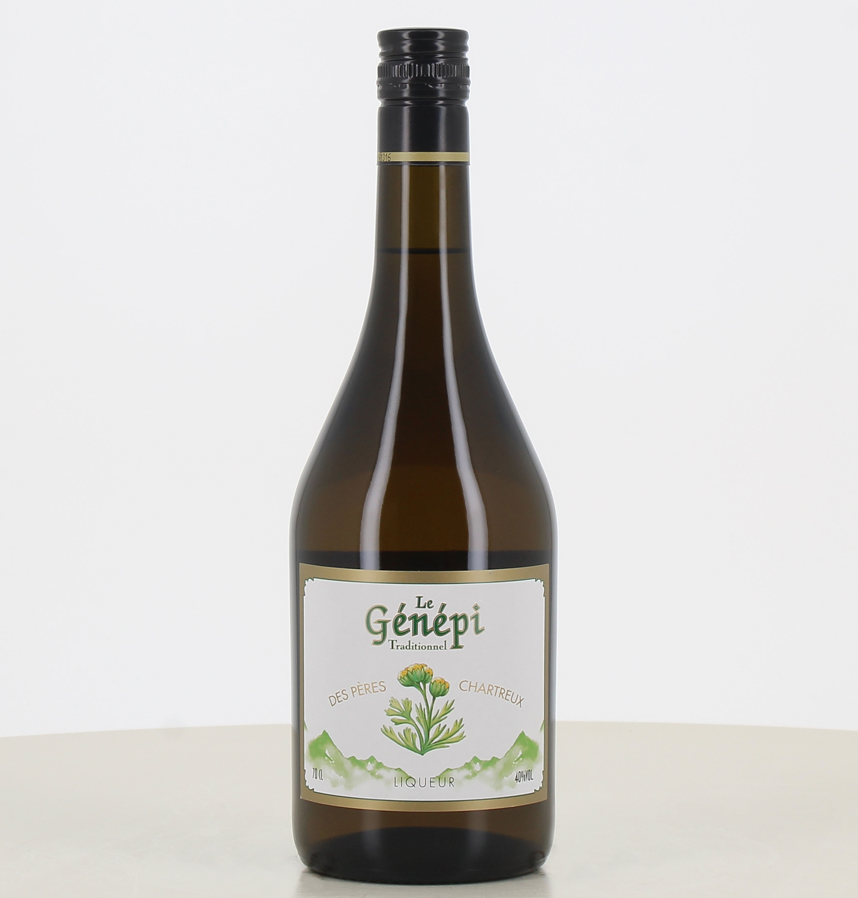 Bebida tradicional de Genepí - Los Padres Cartujos 70cl 