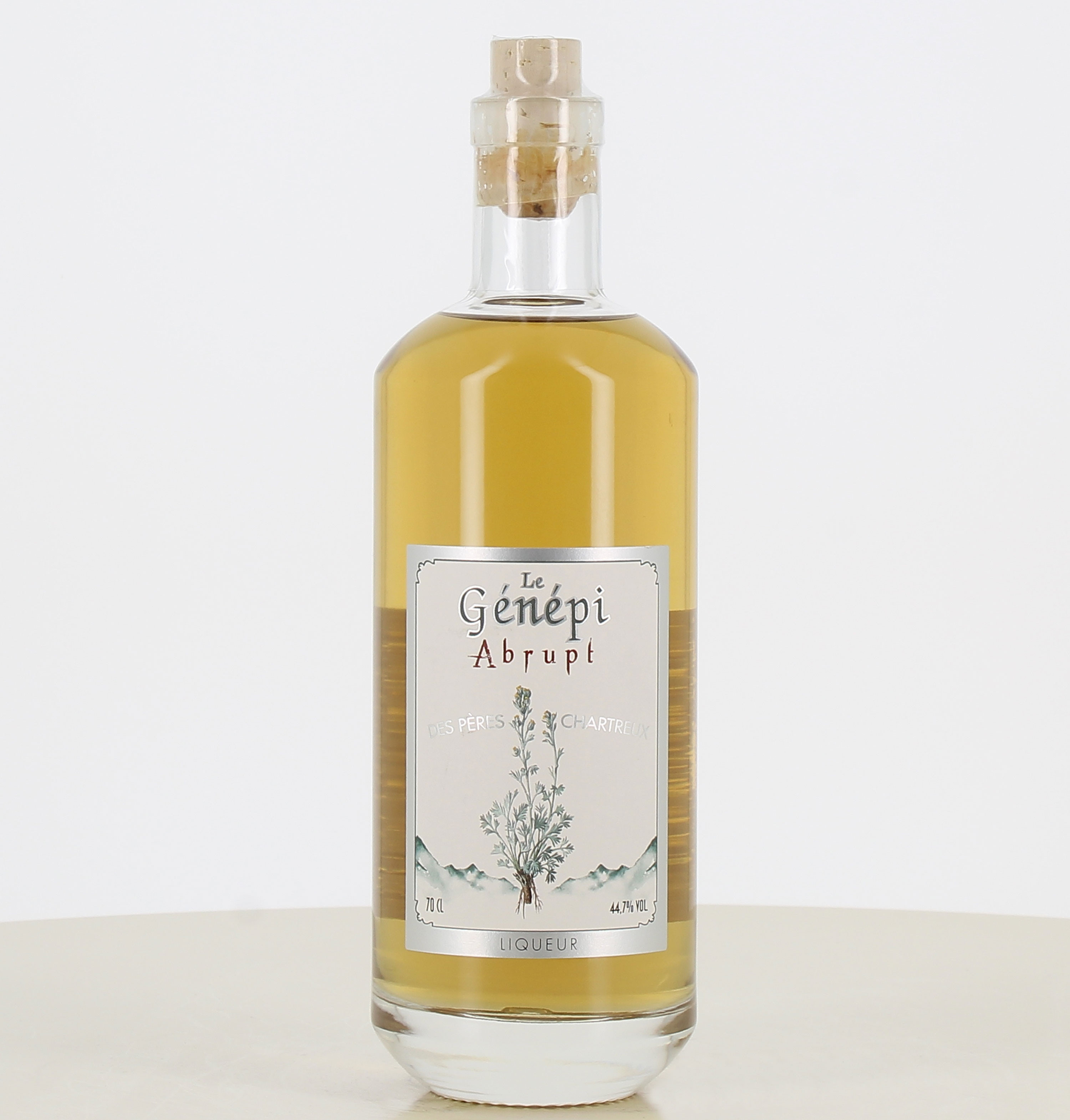 Bouteille de Genepi Abrupt - Les Pères Chartreux 70cl 