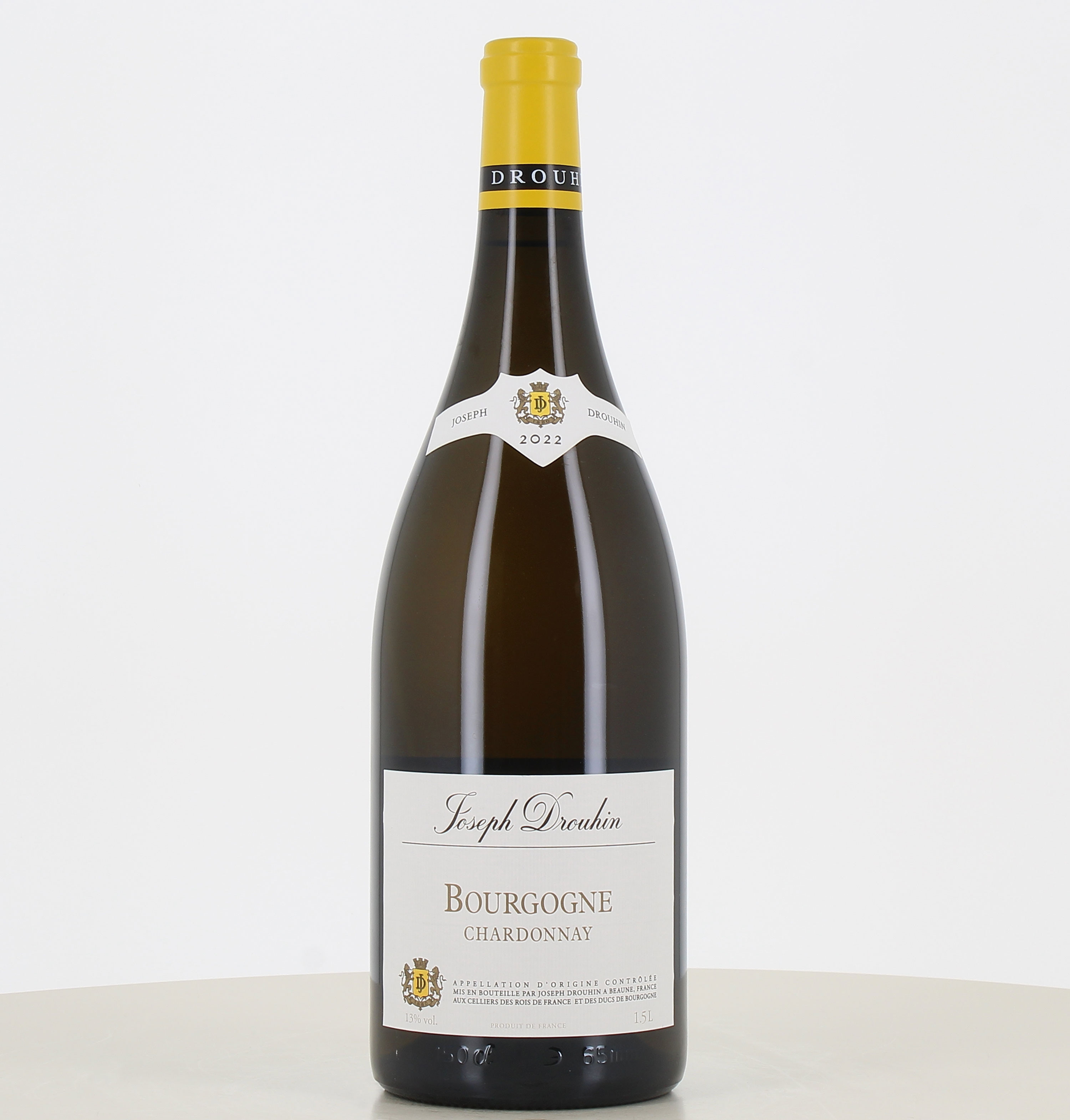 Magnum vin blanc Bourgogne Chardonnay Joseph Drouhin 2022 1.5L 