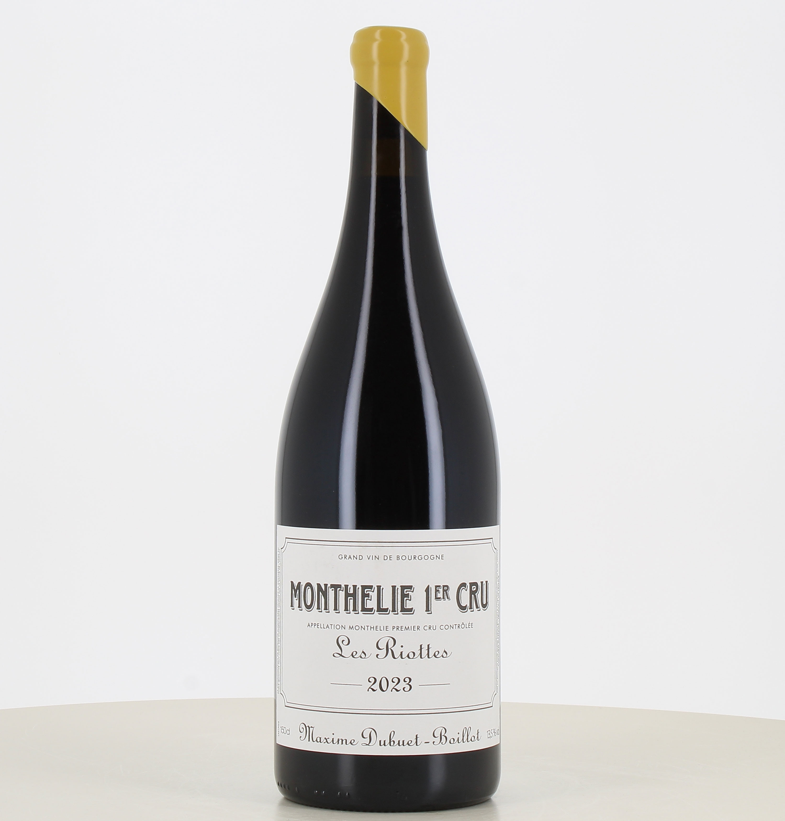 Magnum rouge Monthélie 1er Cru "Les Riottes" 2023 domaine Dubuet Boillot 1.5L 