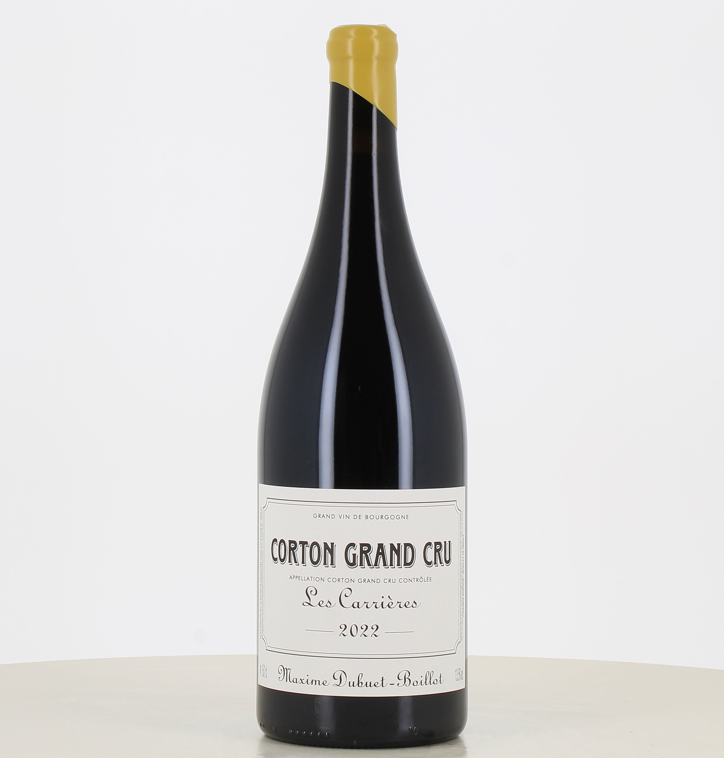 Magnum Rotwein Corton "Les Carrières" 2022 vom Weingut Dubuet Boillot. 
