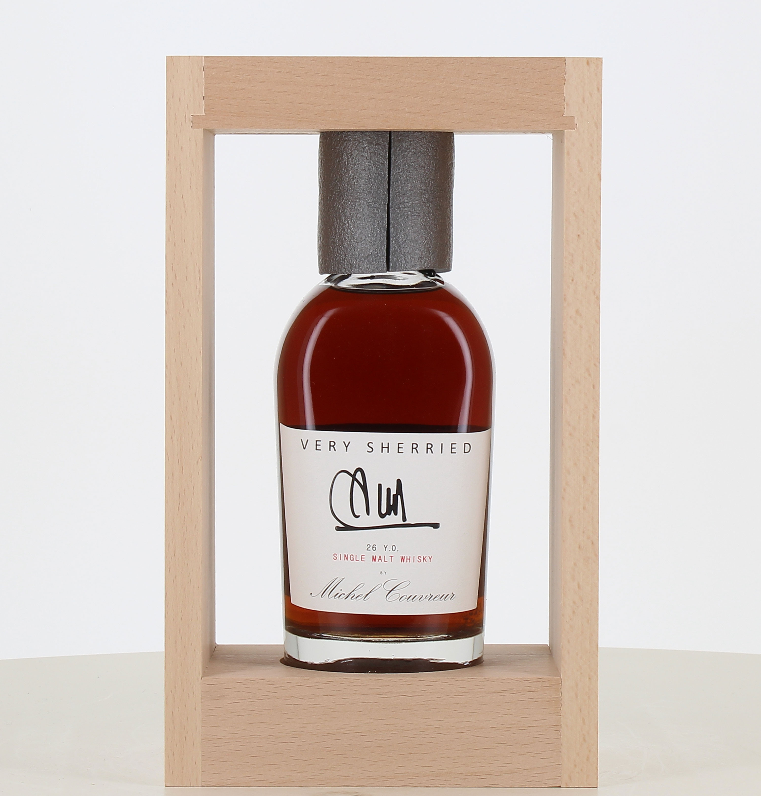 Bouteille Whisky Very Sherried 26 ans Single Mat Michel Couvreur 50cl 