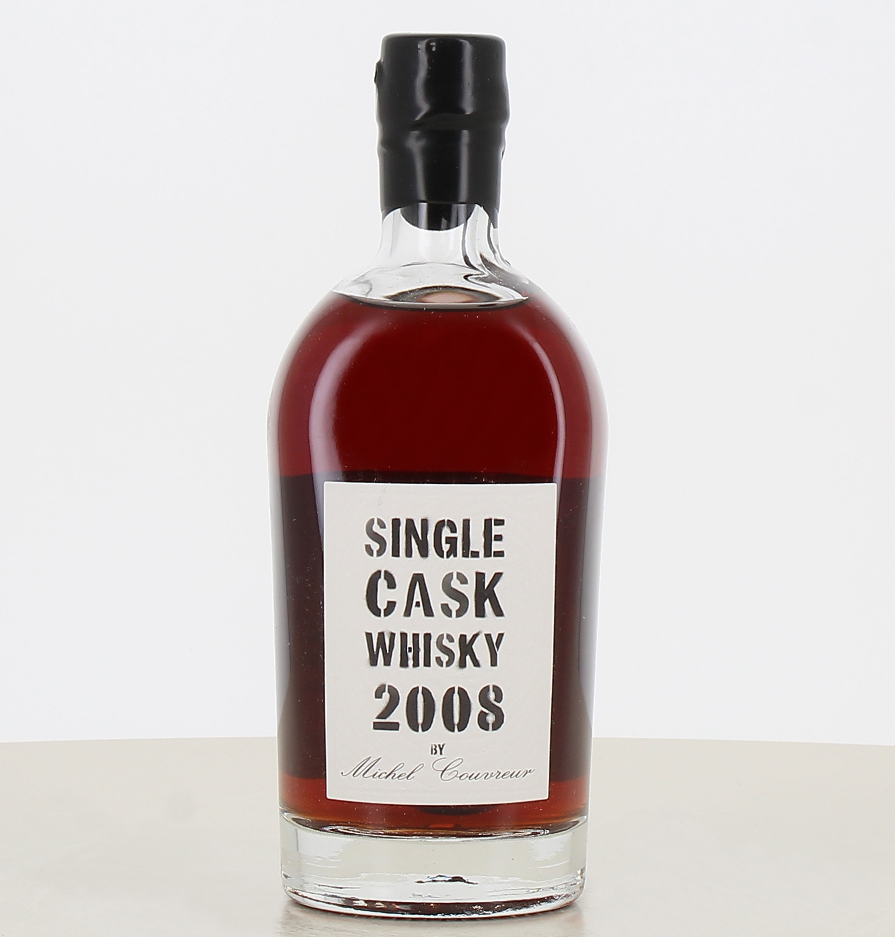 Bouteille Whisky 2008 Single Cask Whisky Michel Couvreur 50cl 